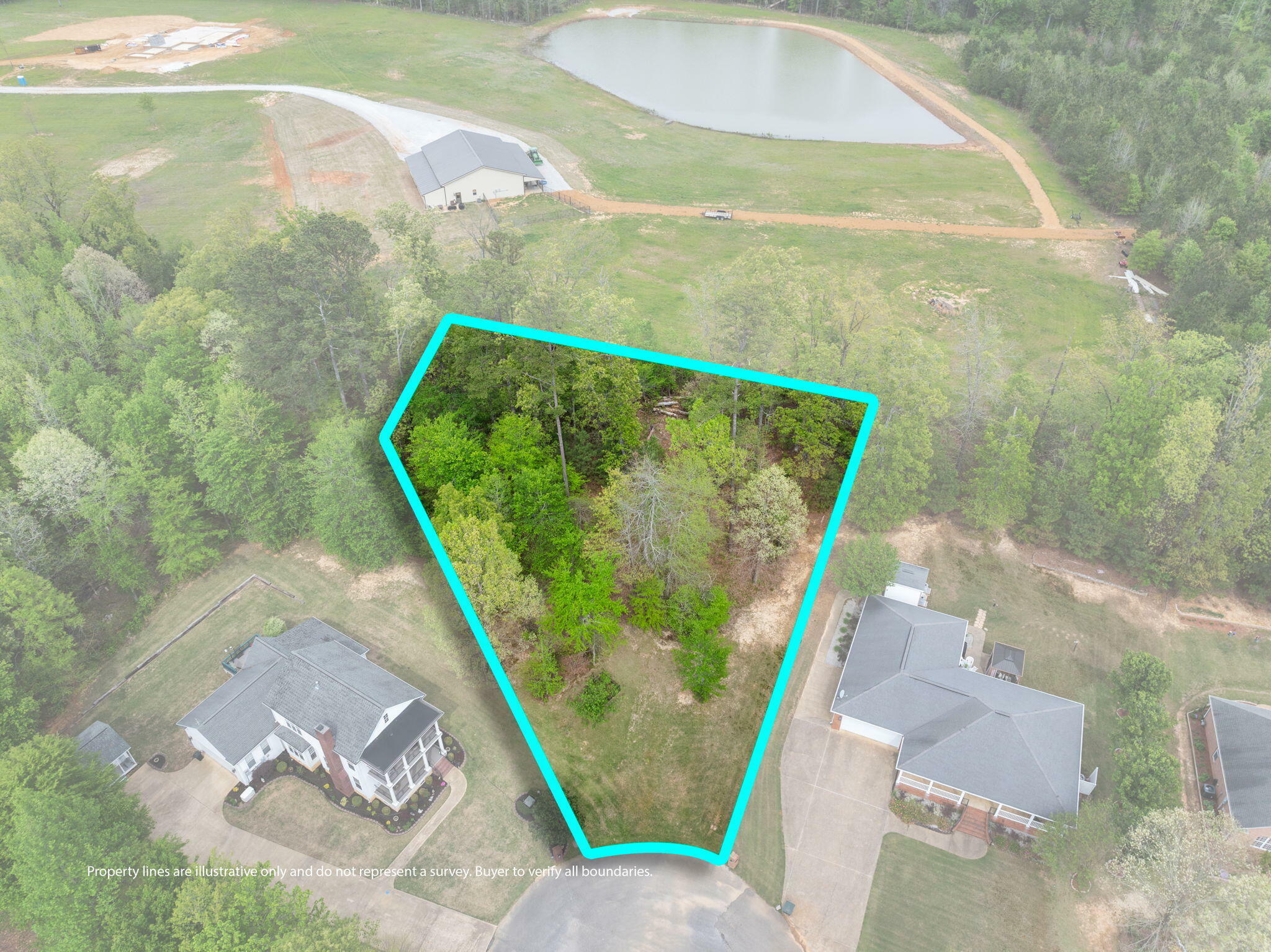 Property Photo: 0 Lot 37 Tadpole Lane MS 38834