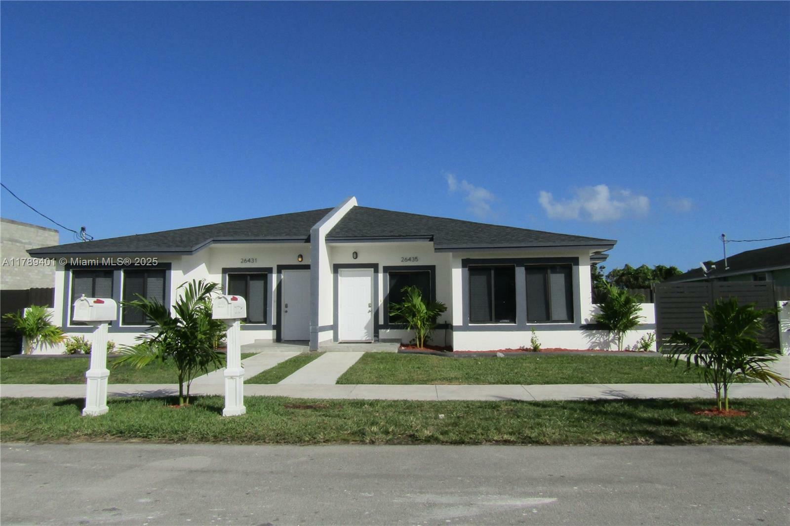 Property Photo: 26431 & 26435 SW 138th Ave FL 33032