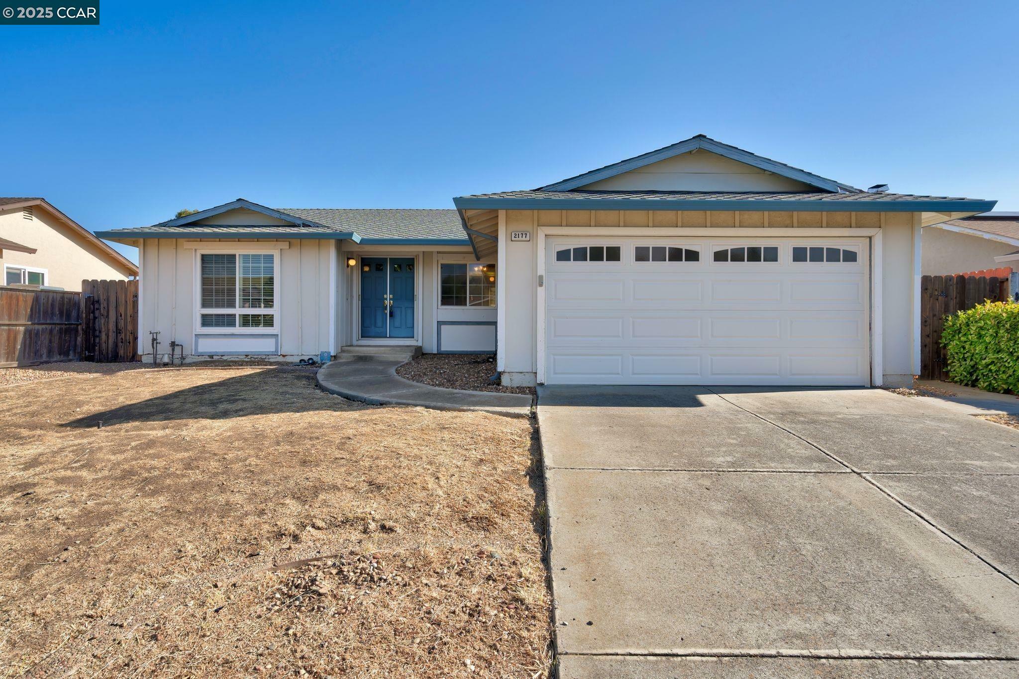 Property Photo: 2177 Ackerman Dr CA 94565