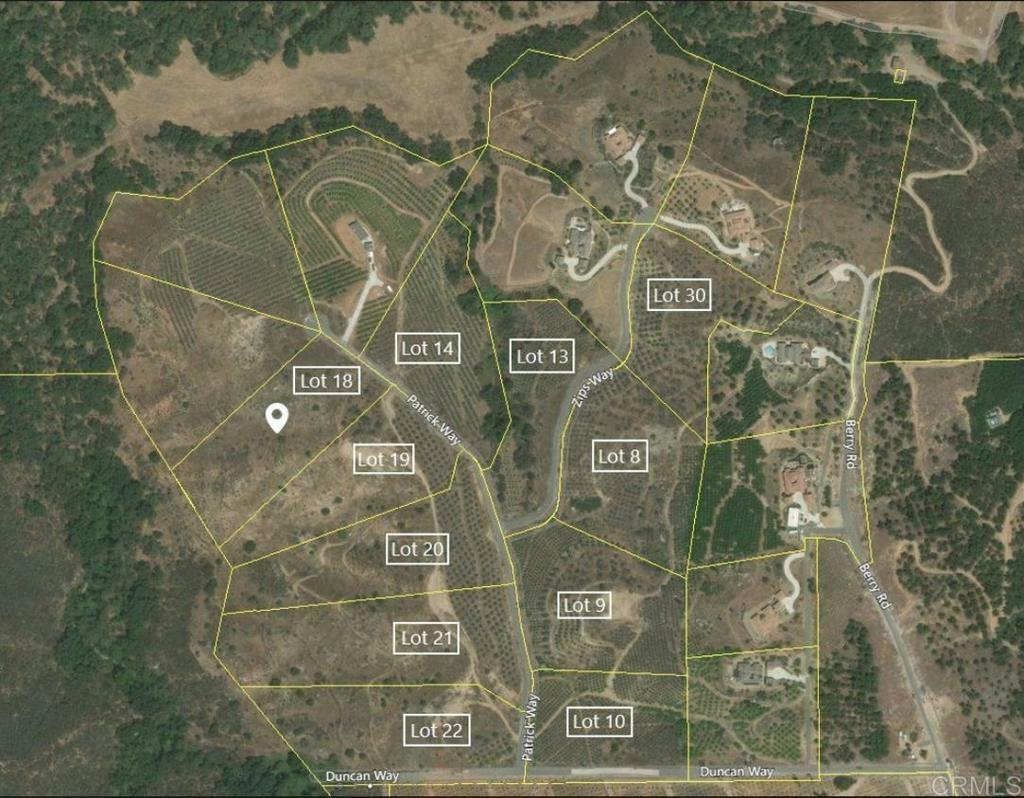 Property Photo: Lot 19 Patrick Way CA 92082