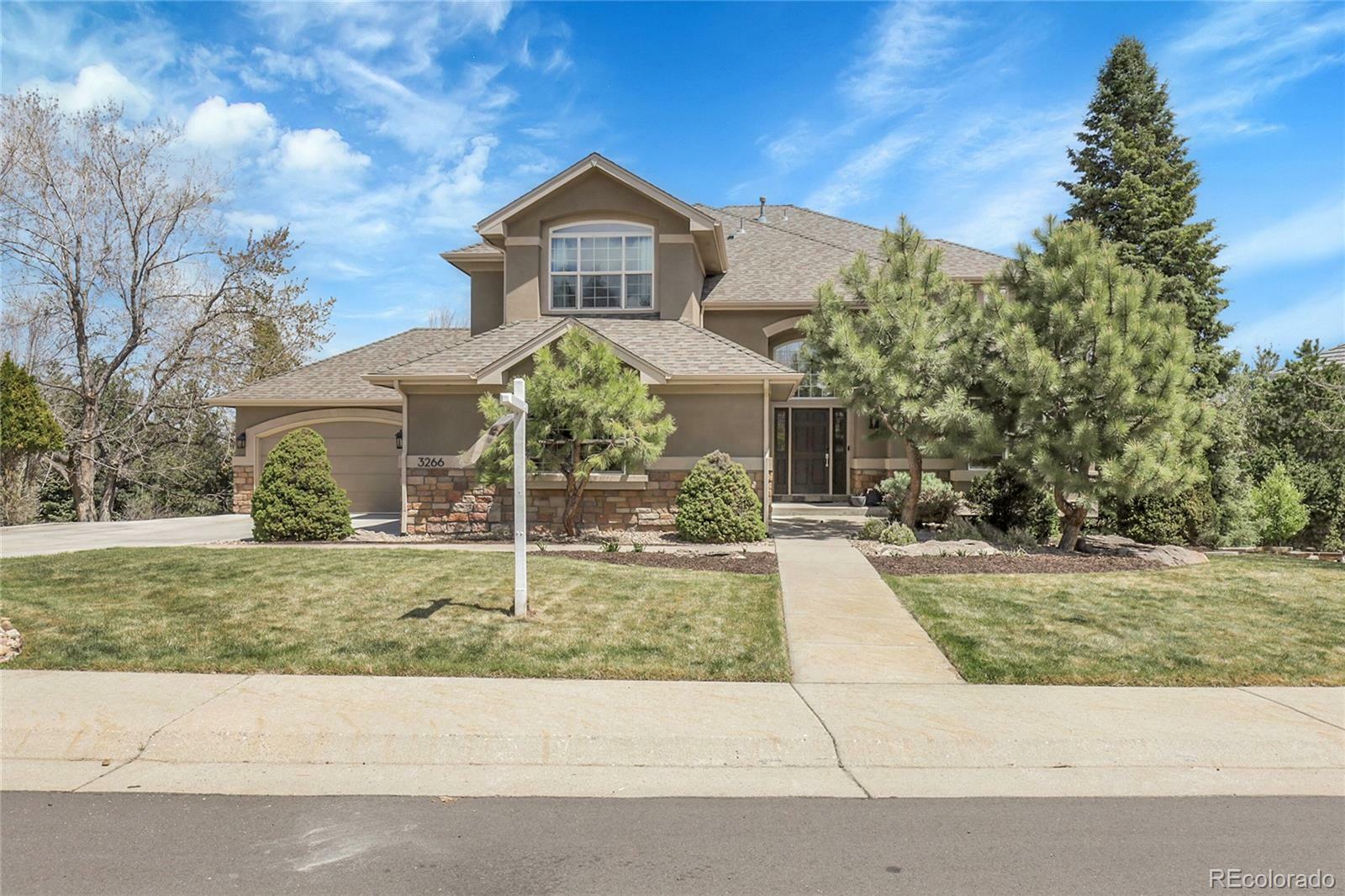 Property Photo: 3266 Coyote Hills Way CO 80109