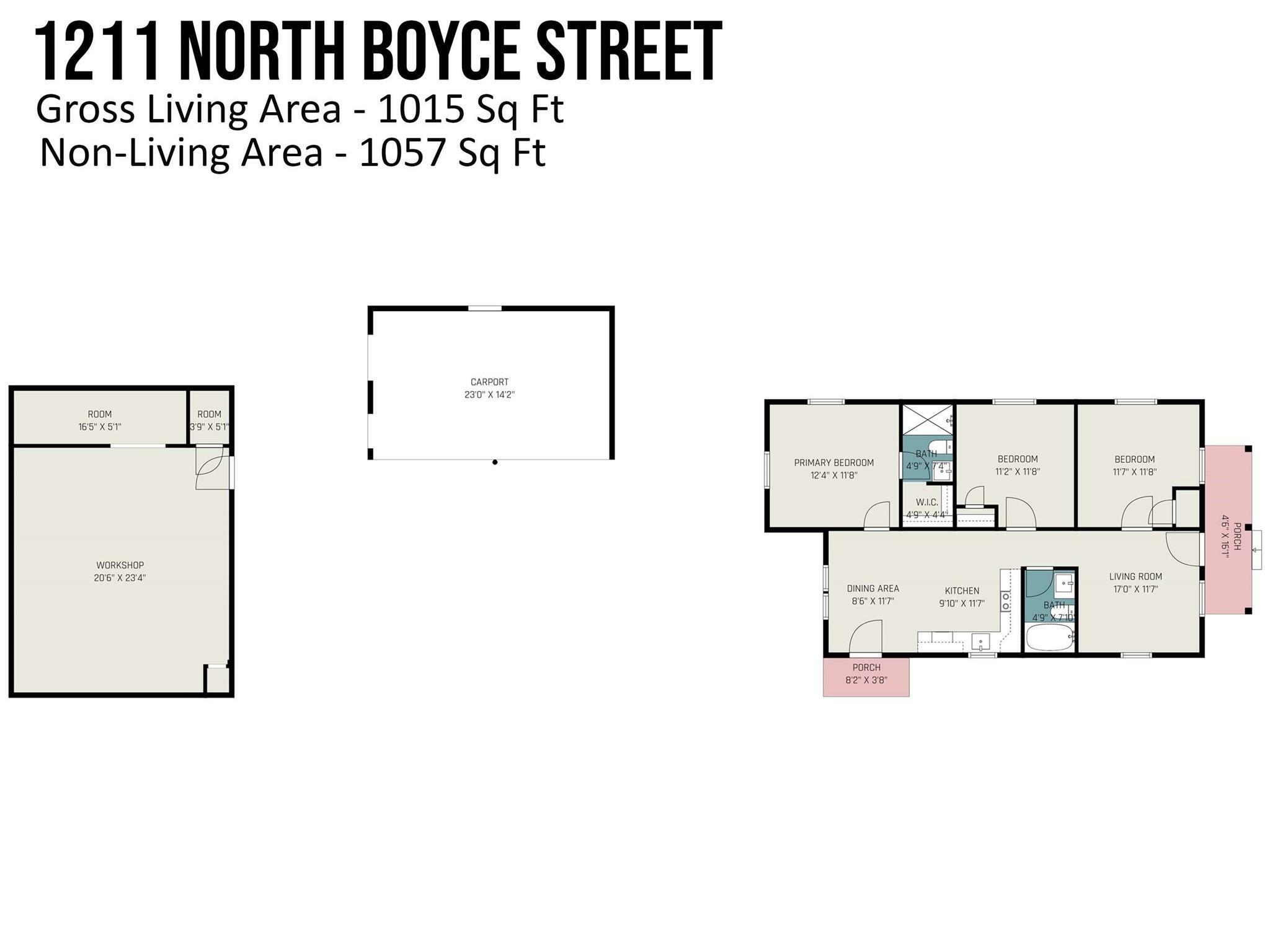 Property Photo:  1211 N Boyce Street  NC 28052 