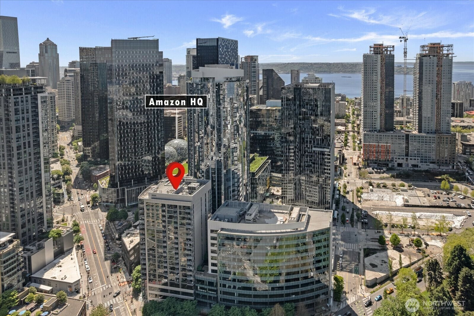 Property Photo: 820 Blanchard Street 1507 WA 98121