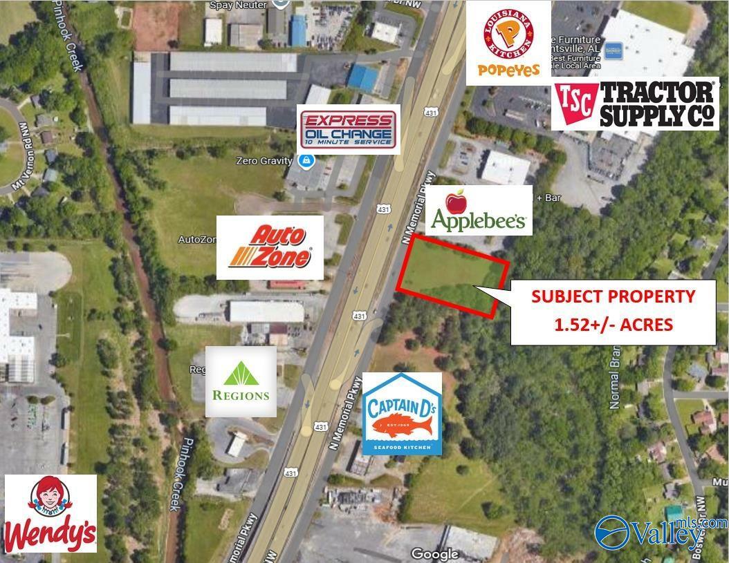 Property Photo: Lot 3 Memorial Parkway North AL 35810