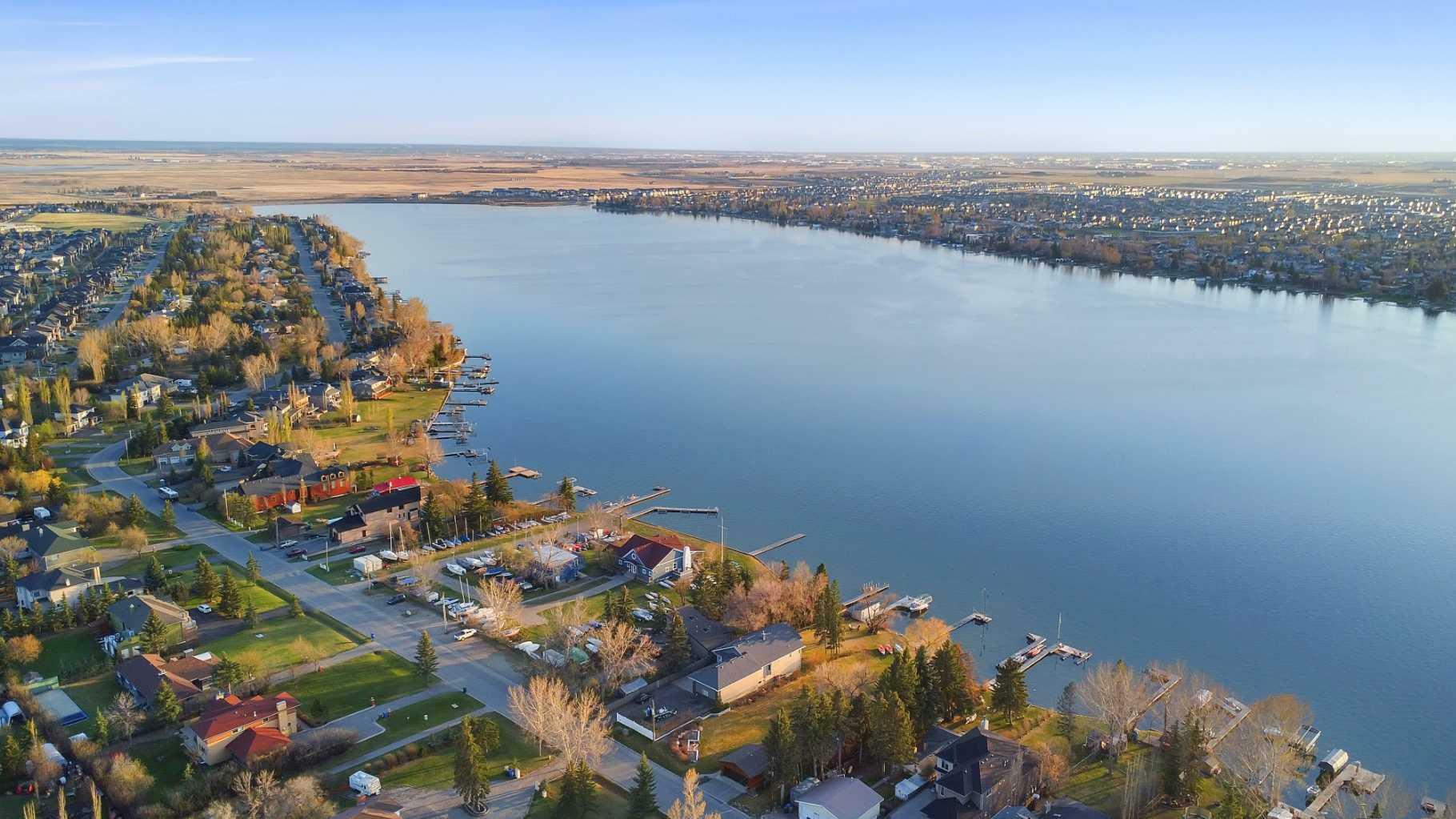 Property Photo: 627 East Chestermere Drive AB T1X 1A4
