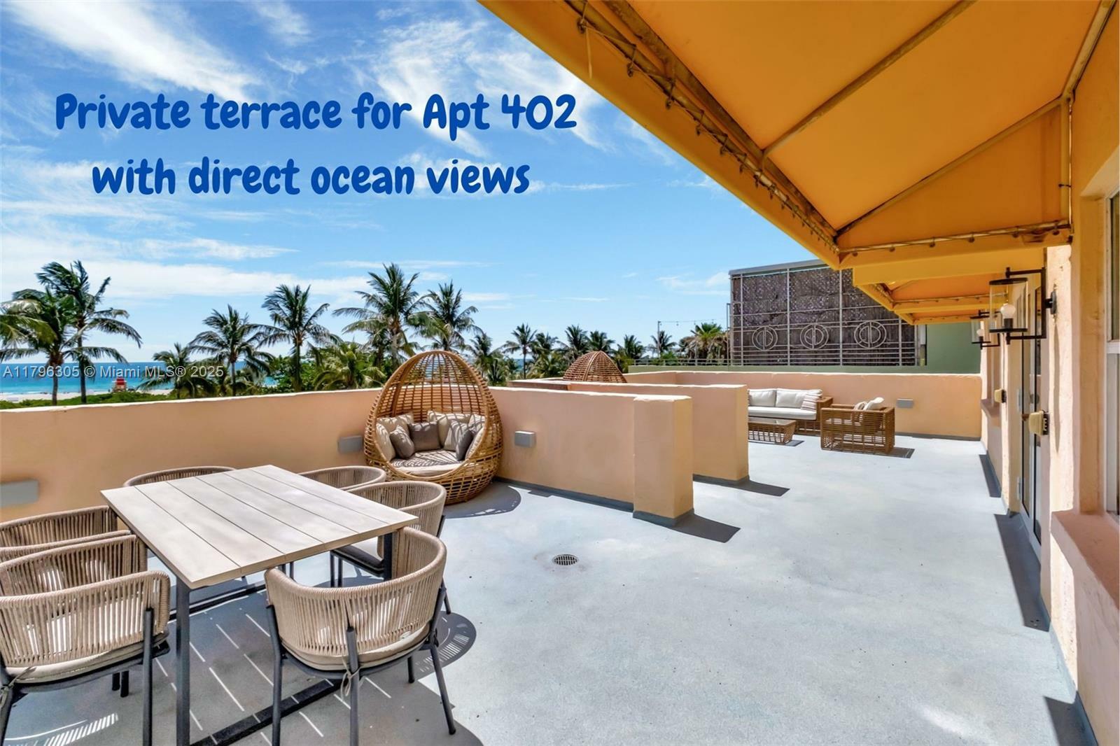 Property Photo: 834 Ocean Dr 402 FL 33139