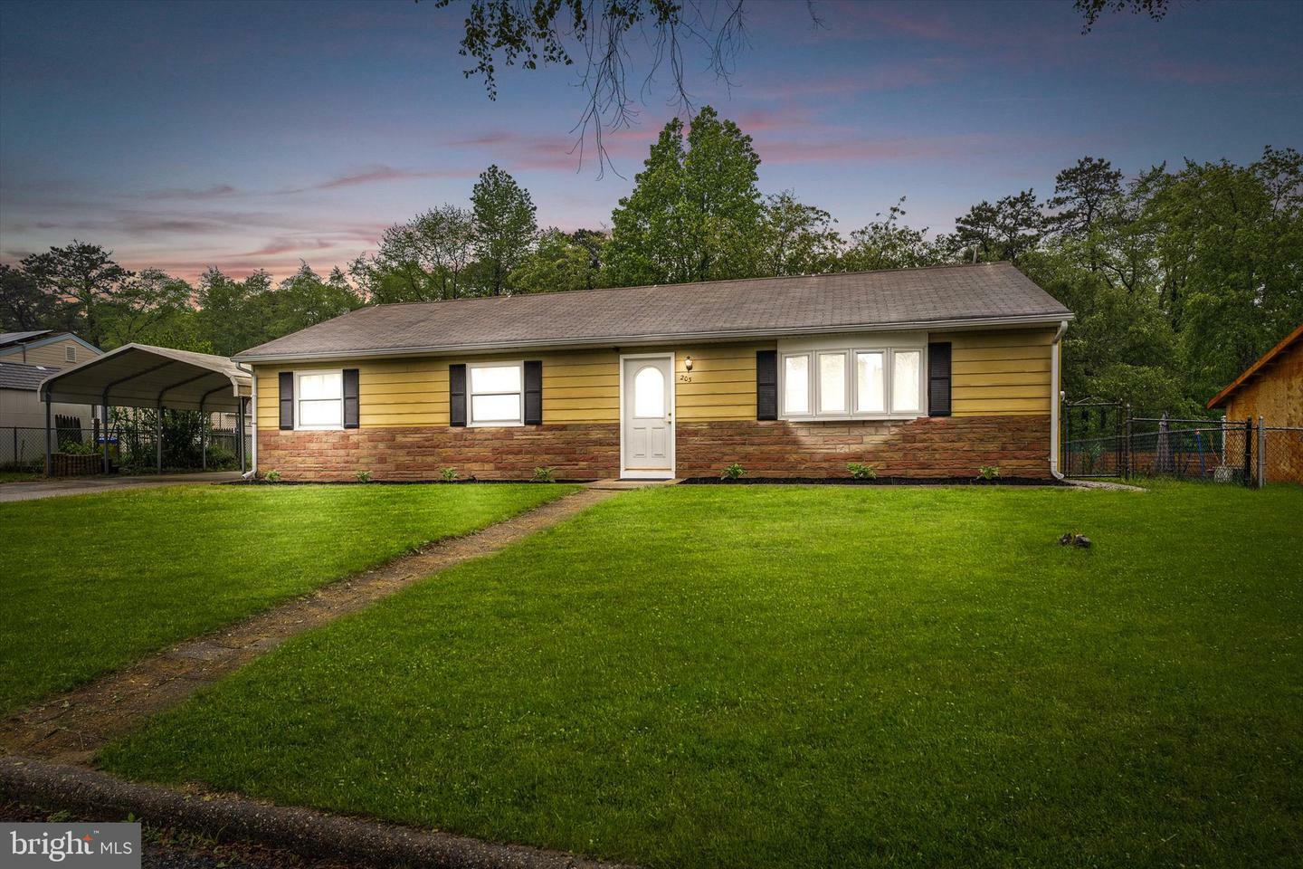 Property Photo: 203 Coville Drive NJ 08015