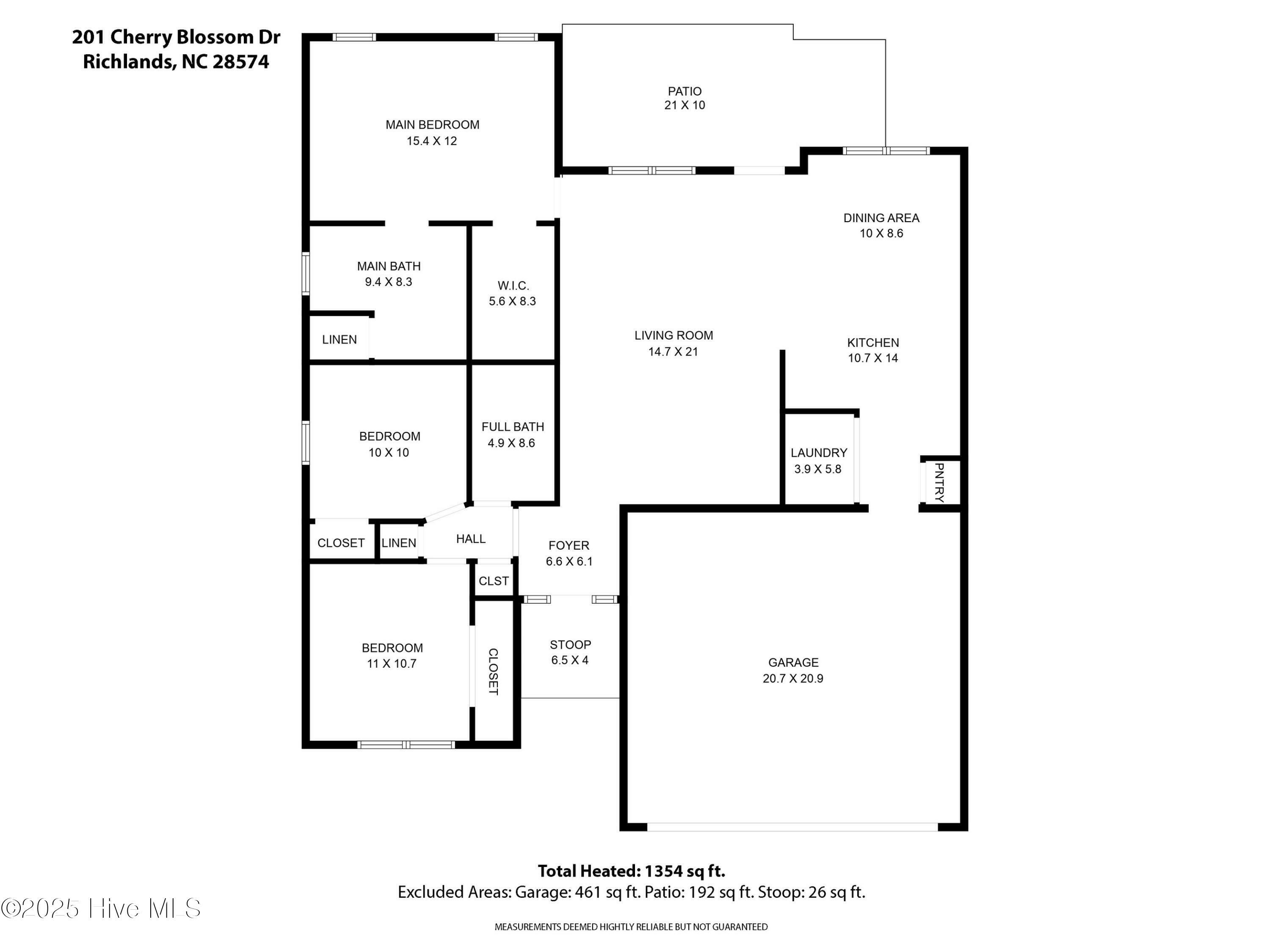 Property Photo: 201 Cherry Blossom Drive NC 28574