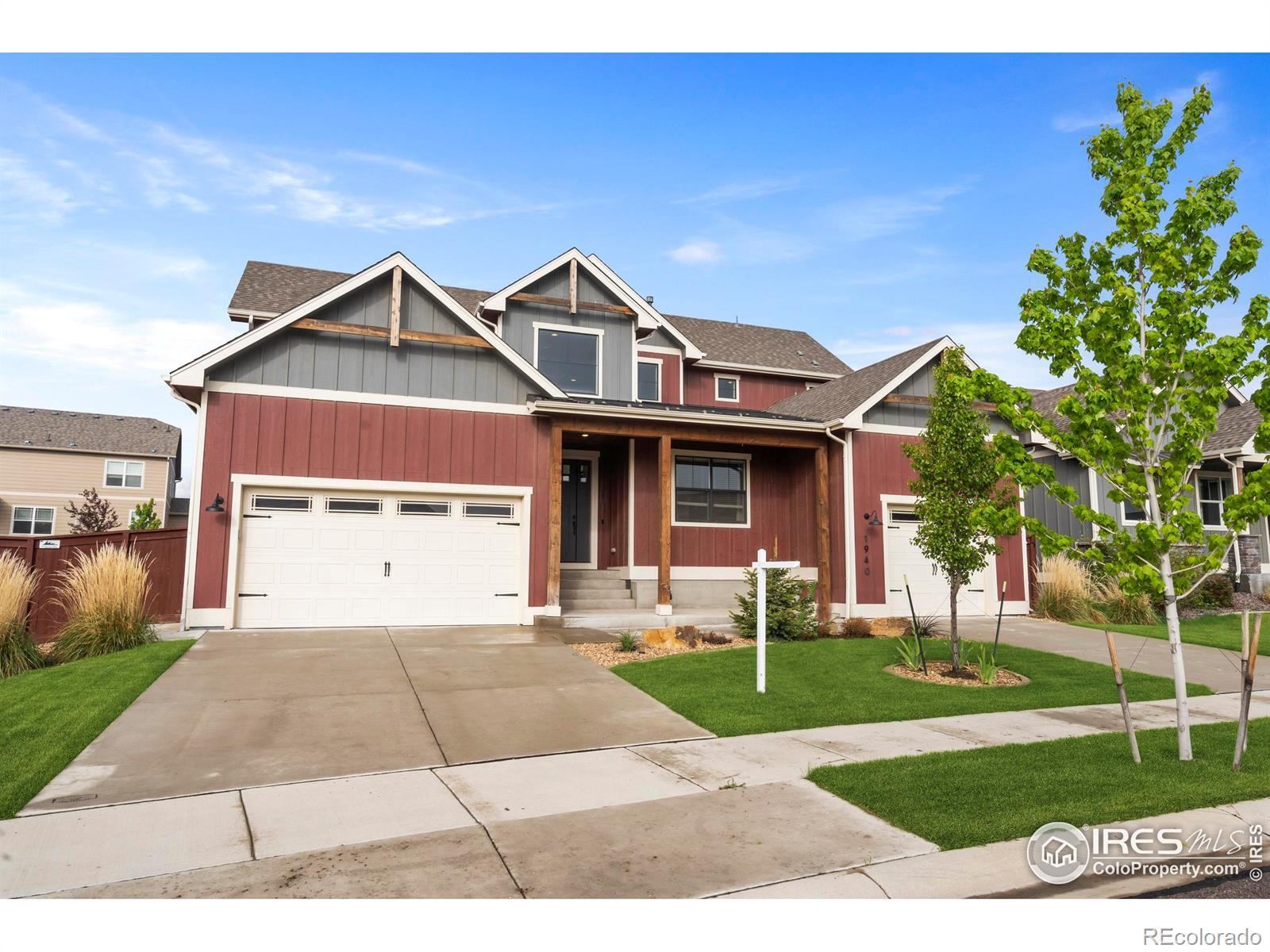 Property Photo: 1940 Rolling Wind Drive CO 80550
