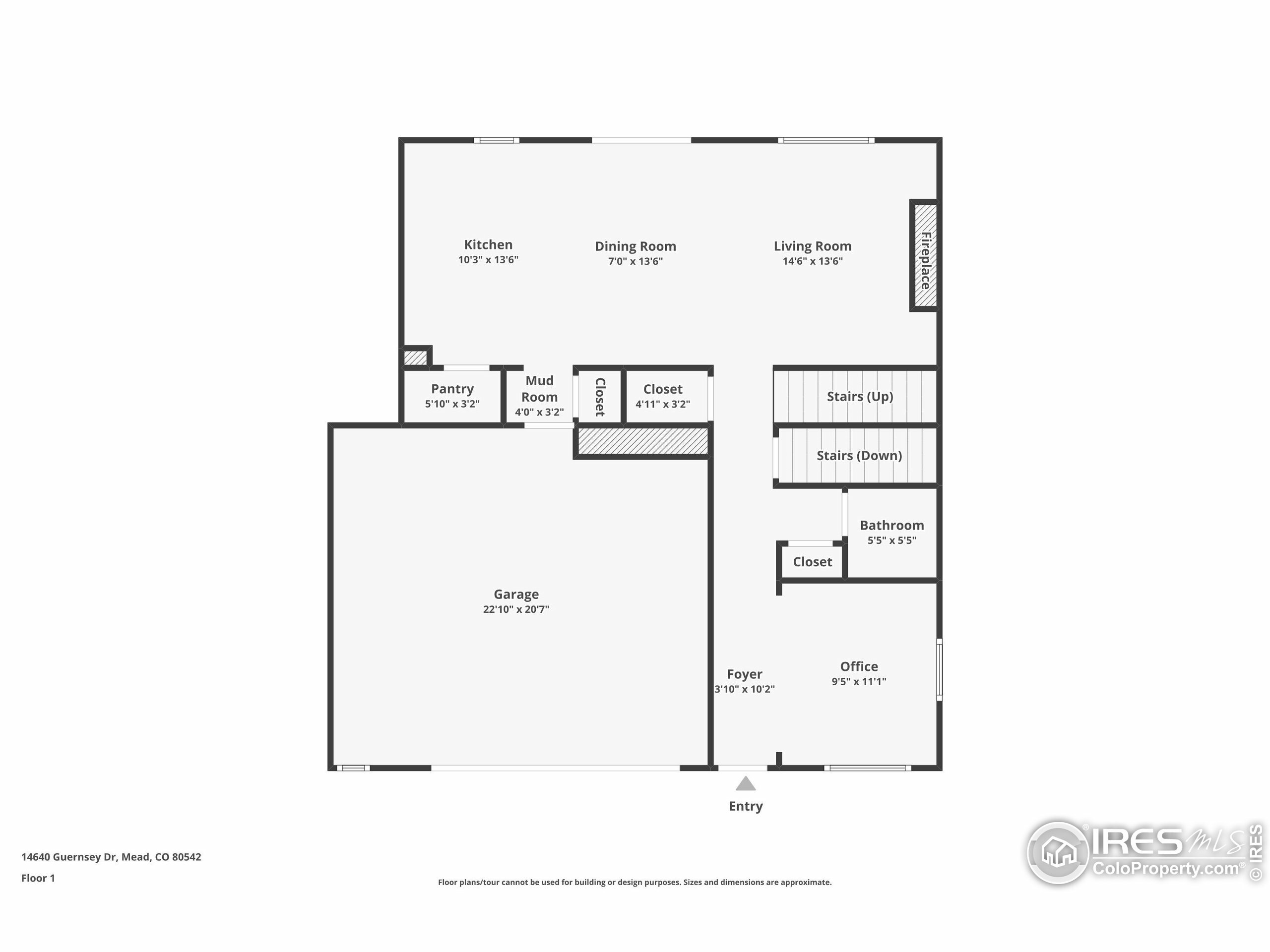 Property Photo: 14640 Guernsey Dr CO 80542
