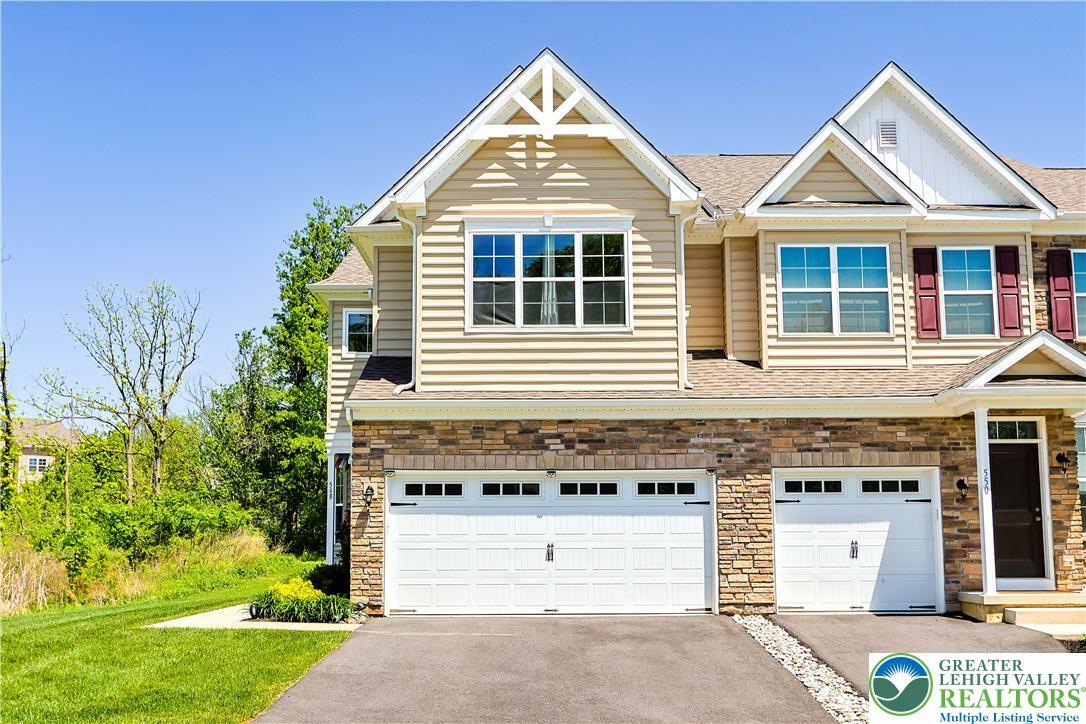 Property Photo: 548 Gray Feather Way PA 18104