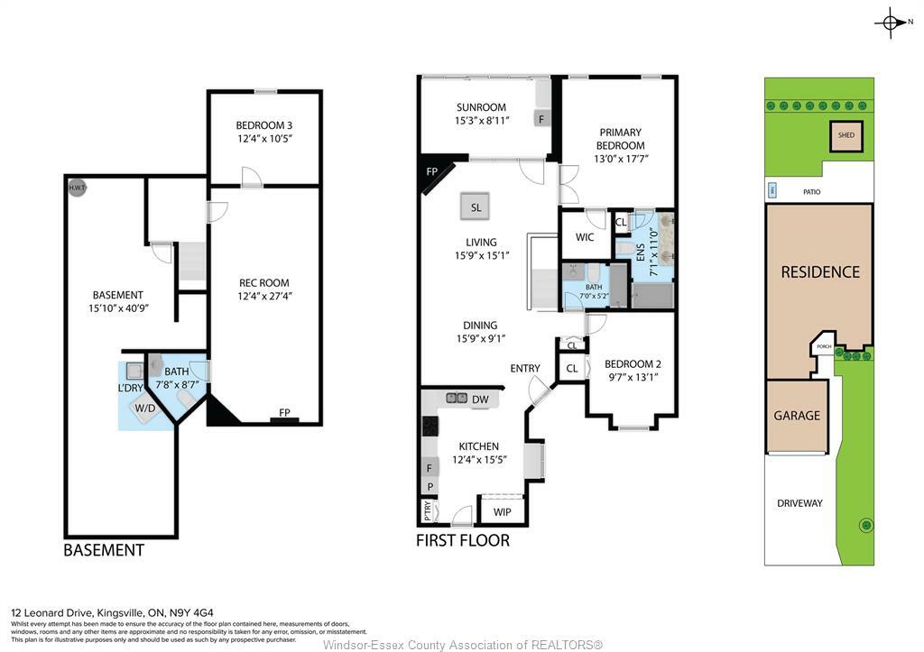 Property Photo: 12 Leonard Drive ON N9Y 4G4