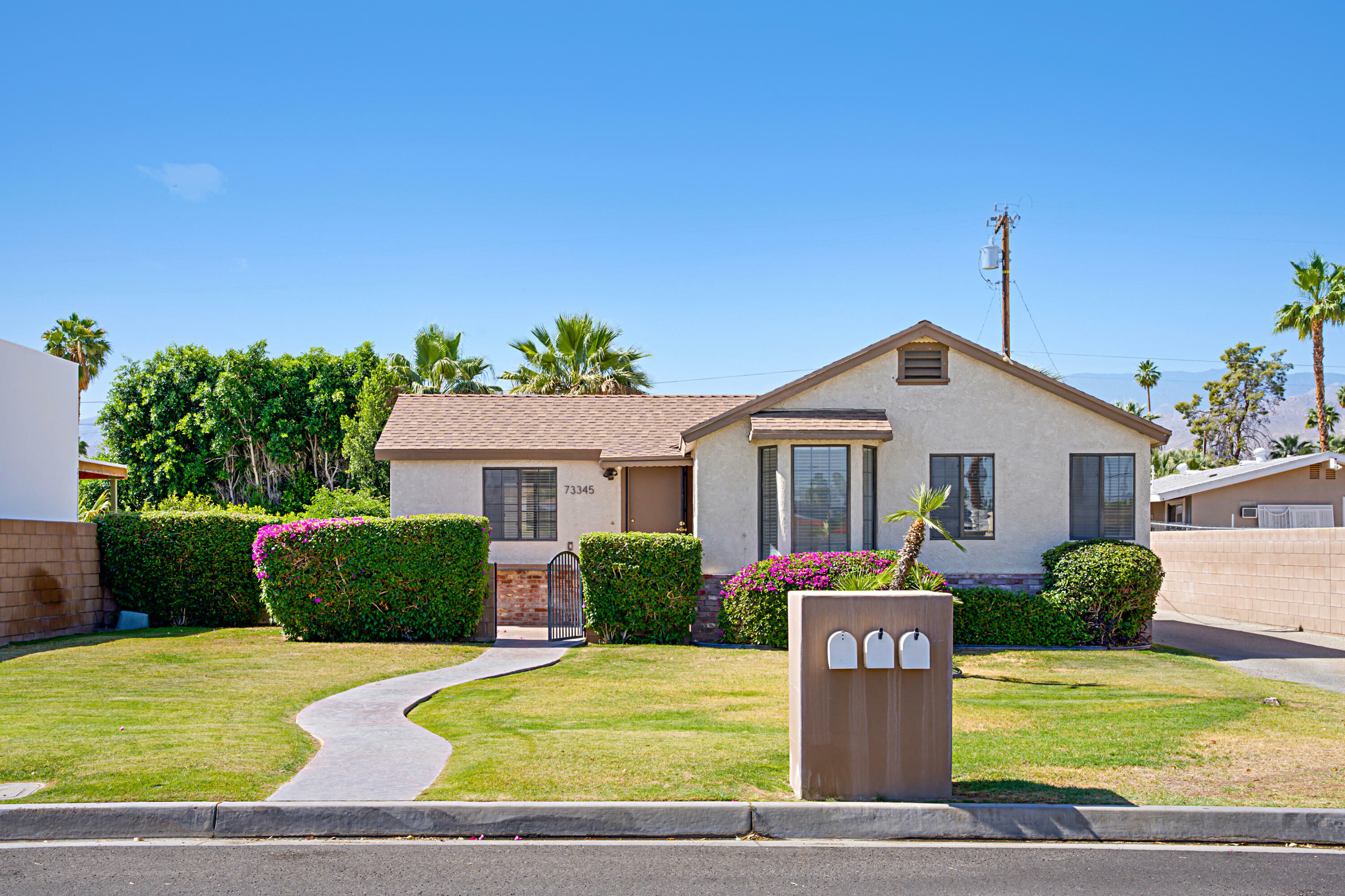 Property Photo: 73345 Royal Palm Drive CA 92260