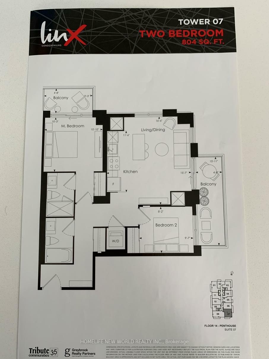 Property Photo:  286 Main Street 2507  ON M4C 0B3 