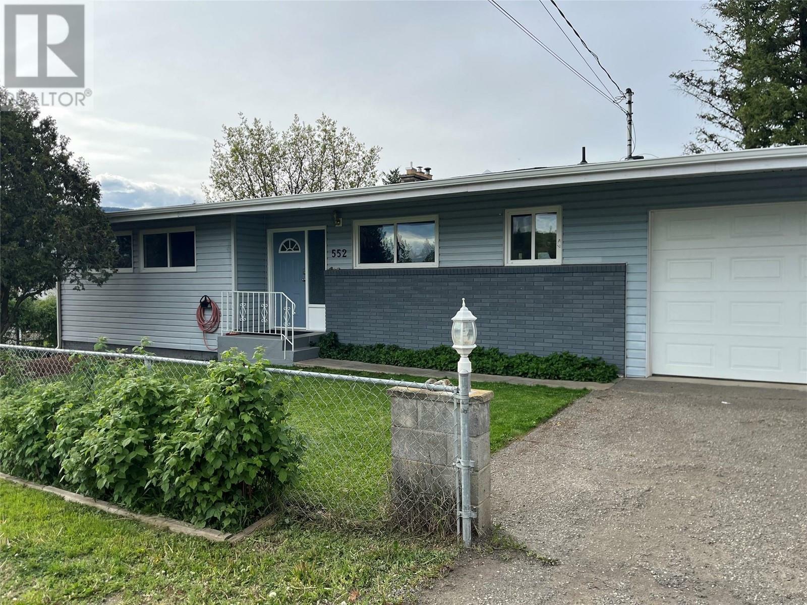 Property Photo:  552 Lister Road  BC V2H 0B7 