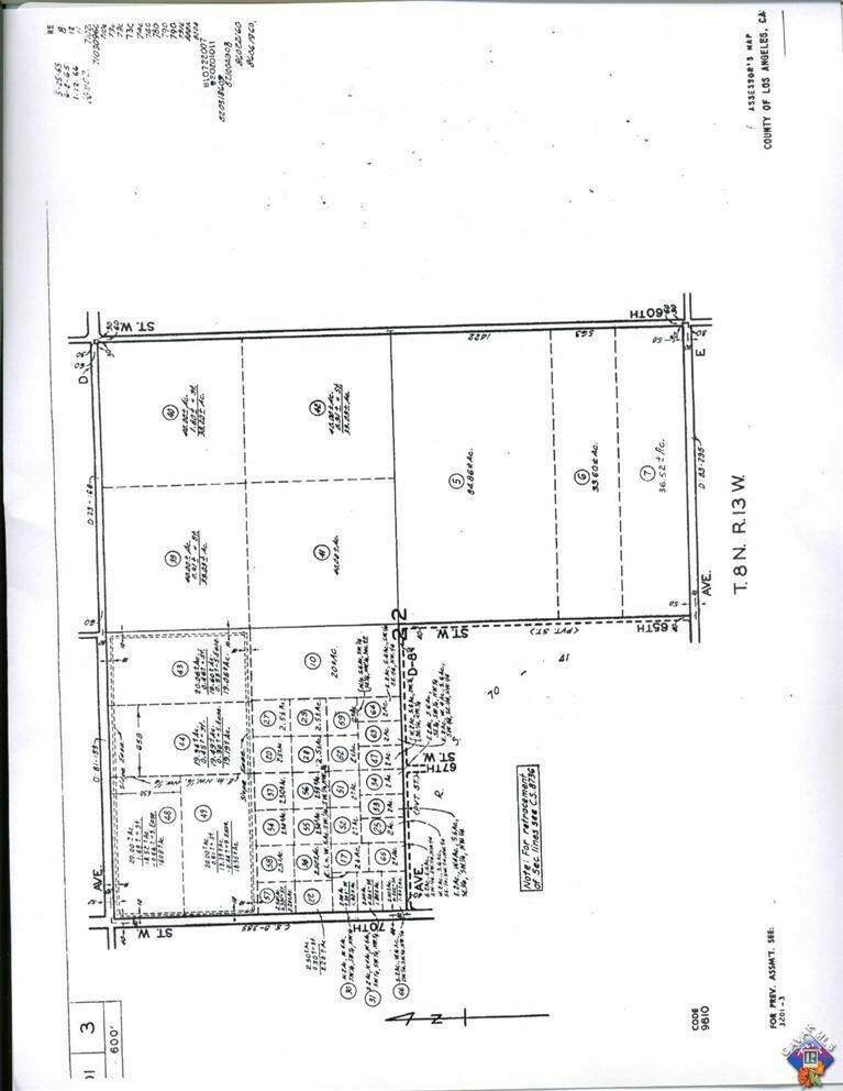 Property Photo: 0 Vac/Ave D8/Vic 65th Stw CA 93536