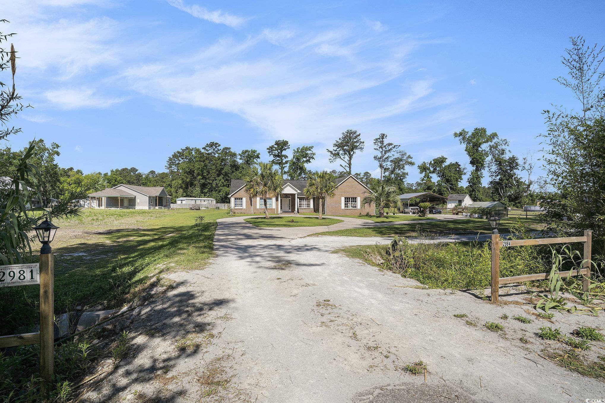 Property Photo: 2981 Victor Rd. SC 29568