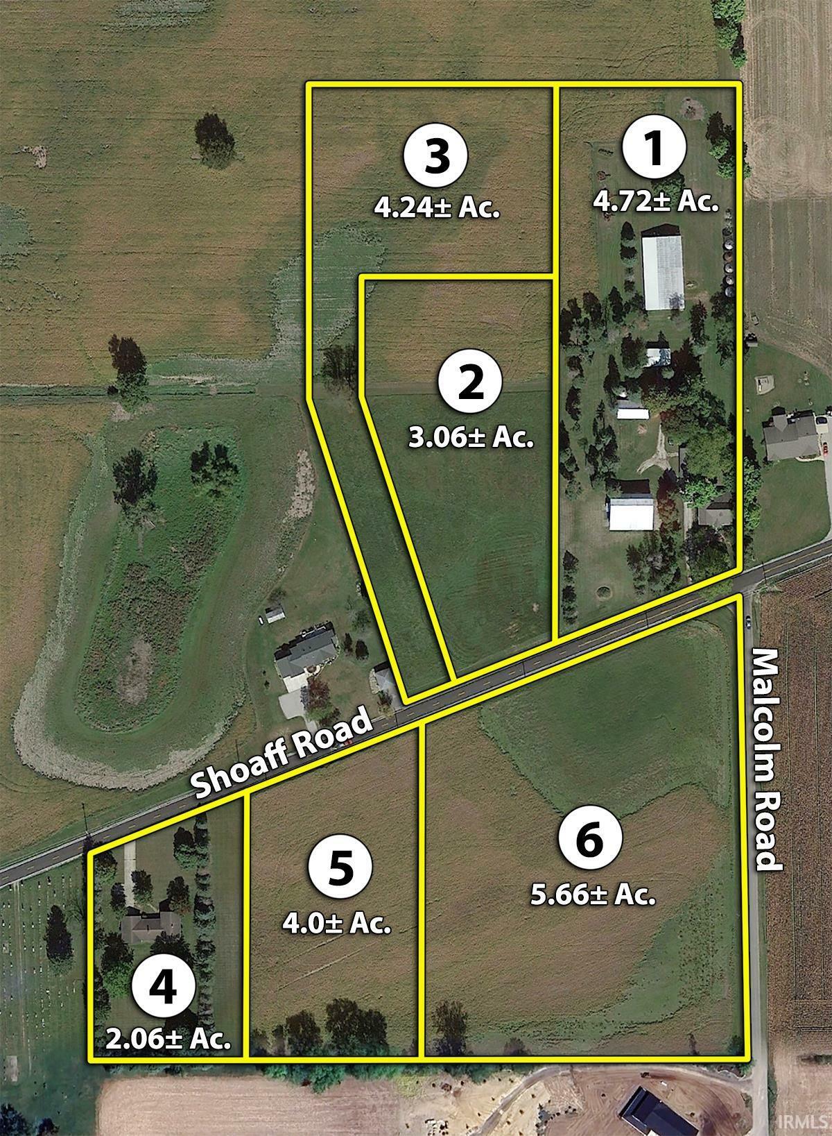 Property Photo: Tract 2 W Shoaff Road IN 46748