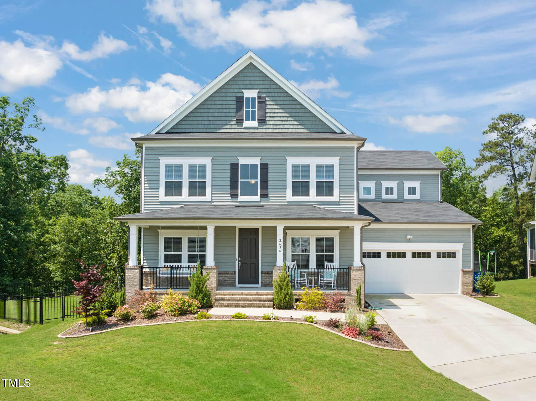 Property Photo: 2636 Nordmann Fir Road NC 27616