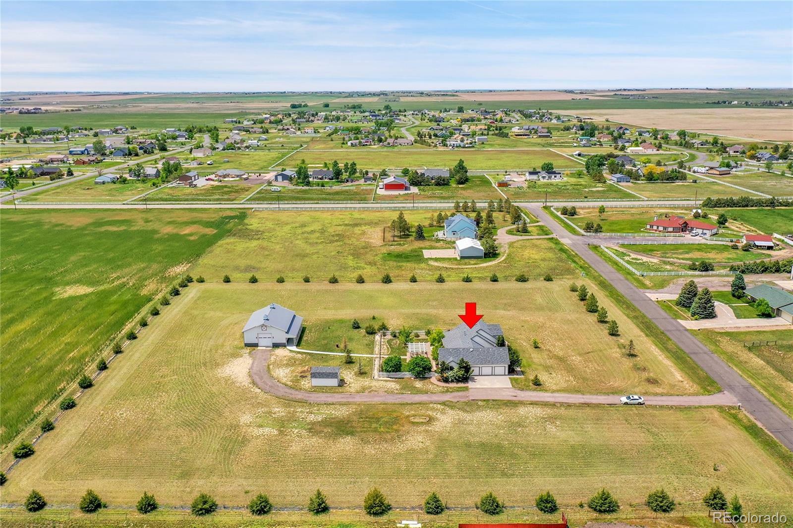 Property Photo: 56920 E 42nd Court CO 80136