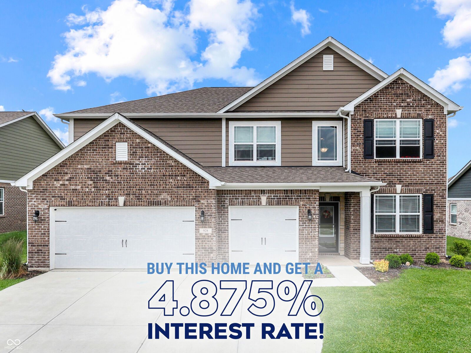 Property Photo:  928 Ridge Rock Lane  IN 46106 