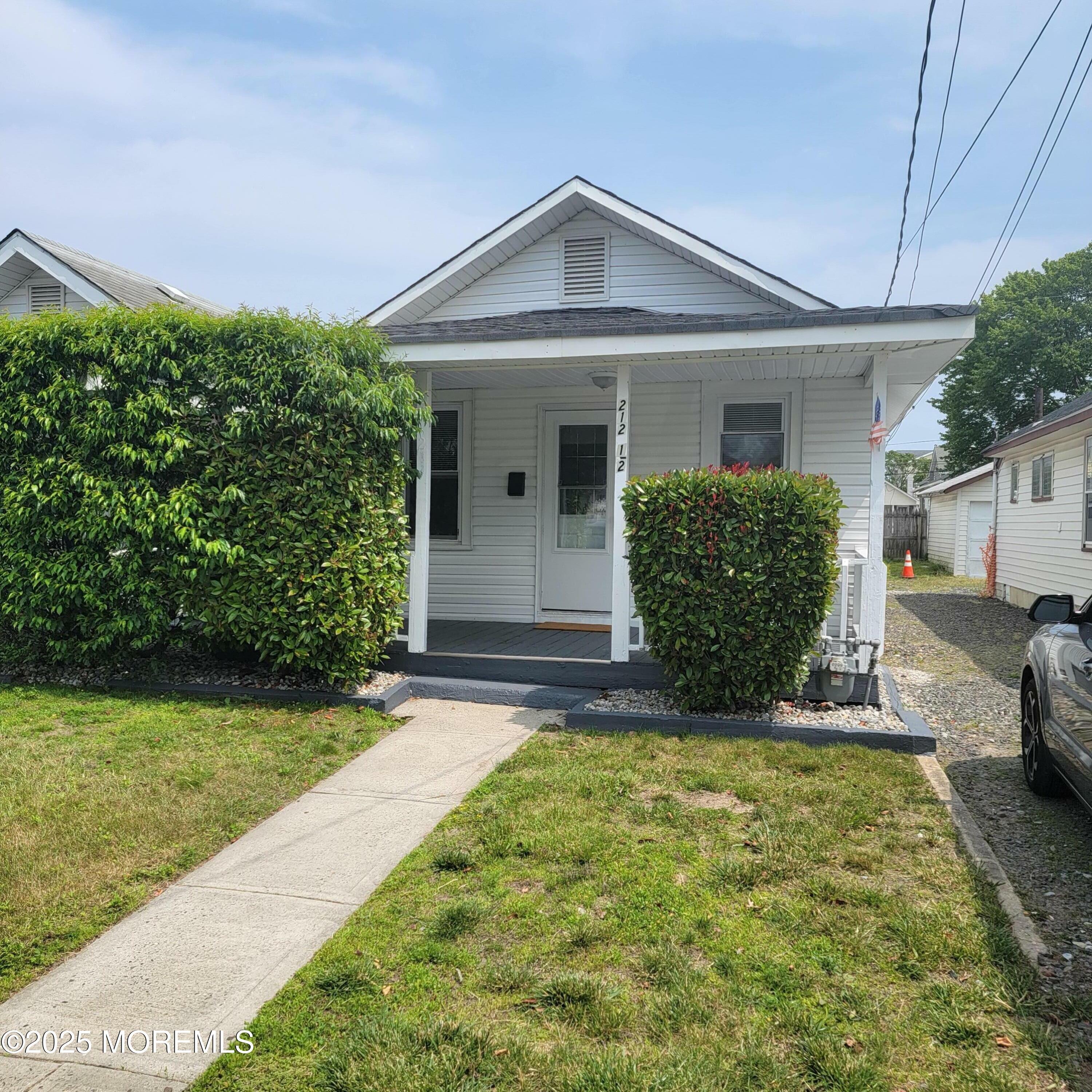 Property Photo: 212 1/2 16th Avenue Front NJ 07719