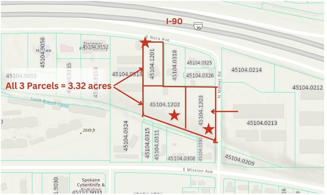 Property Photo: 13524 E Nora Ave 1609 &Amp 1619 N Mamer Rd WA 99216