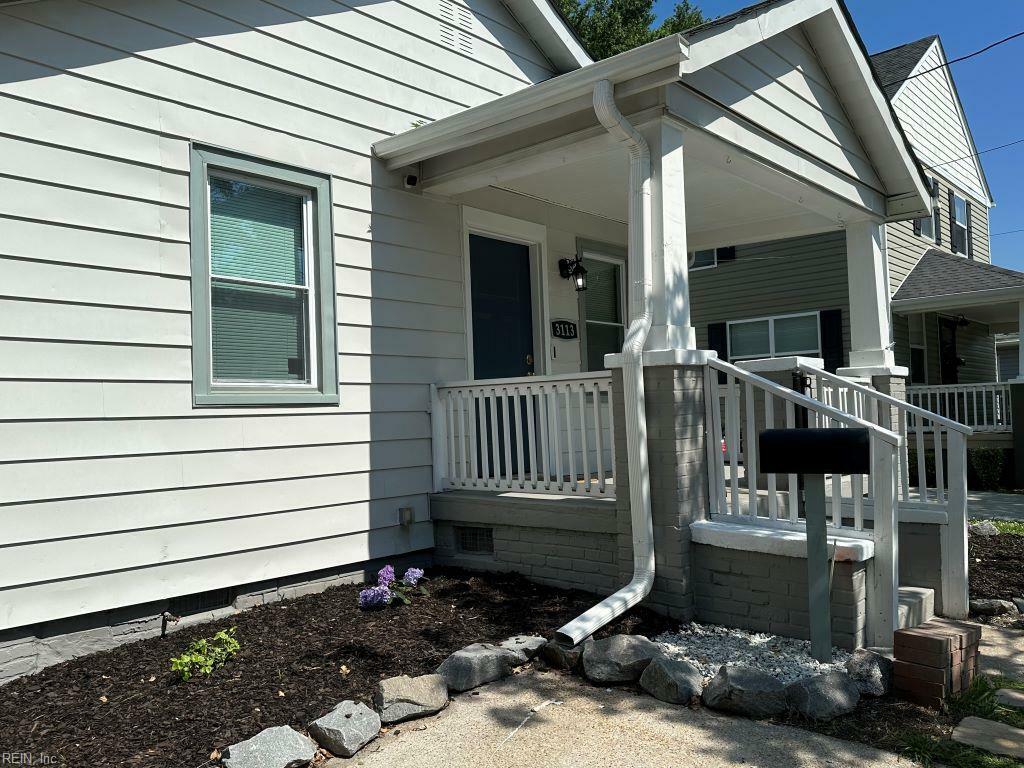 Property Photo: 3113 Lens Ave VA 23509