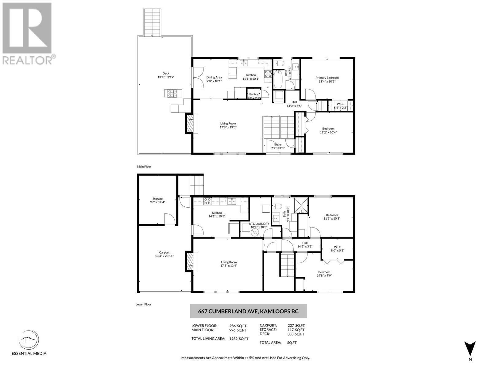Property Photo: 667 Cumberland Avenue BC V2B 1Z1