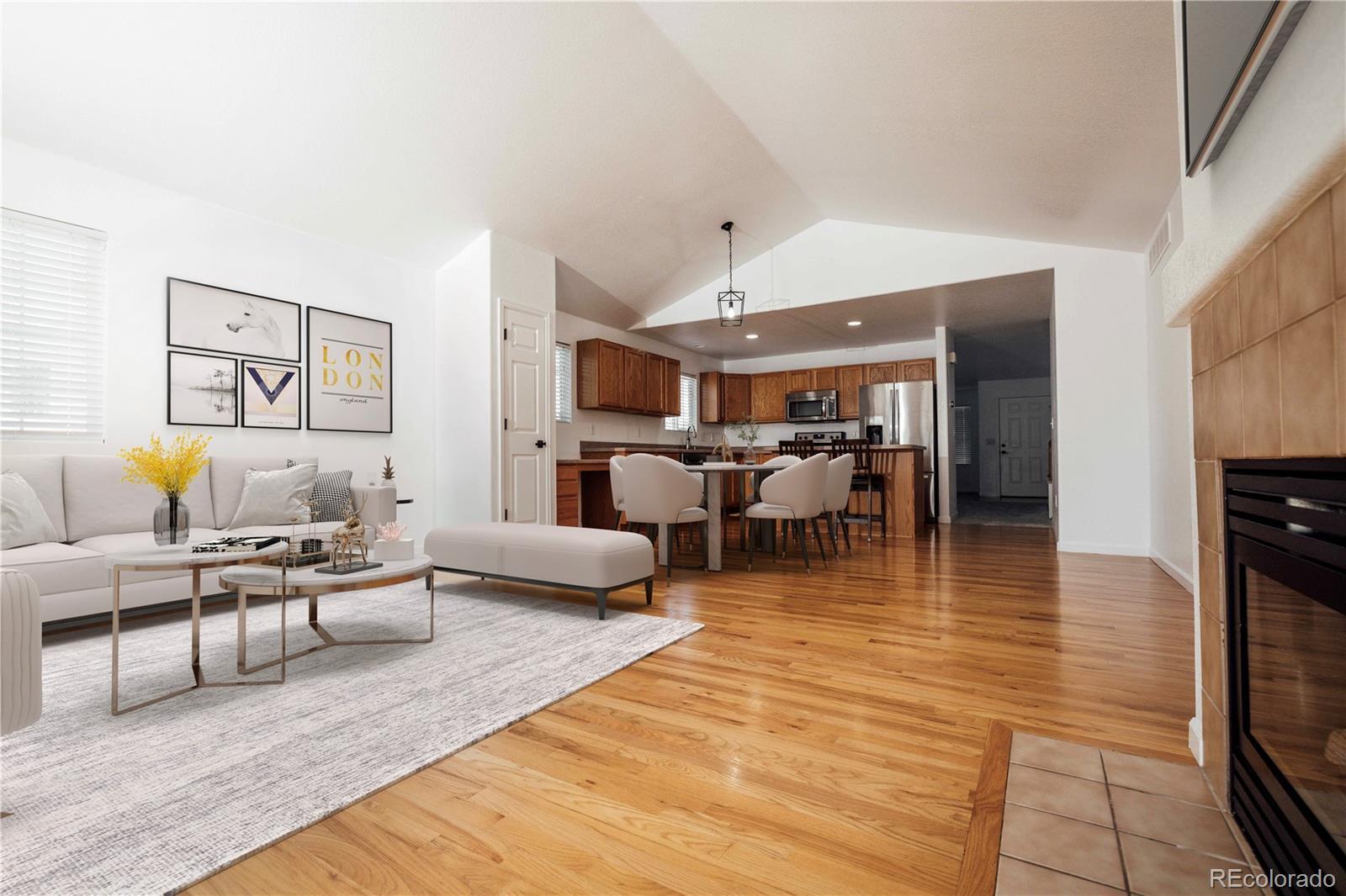 Property Photo: 18656 E Harvard Drive CO 80013