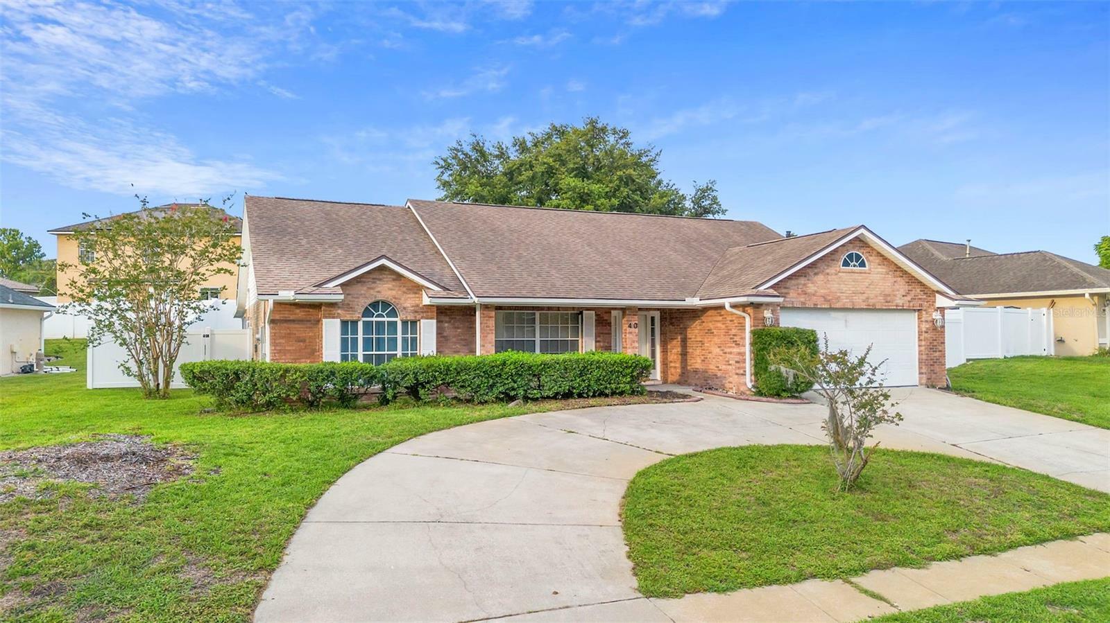 Property Photo:  40 Hollow Pine Drive  FL 32713 