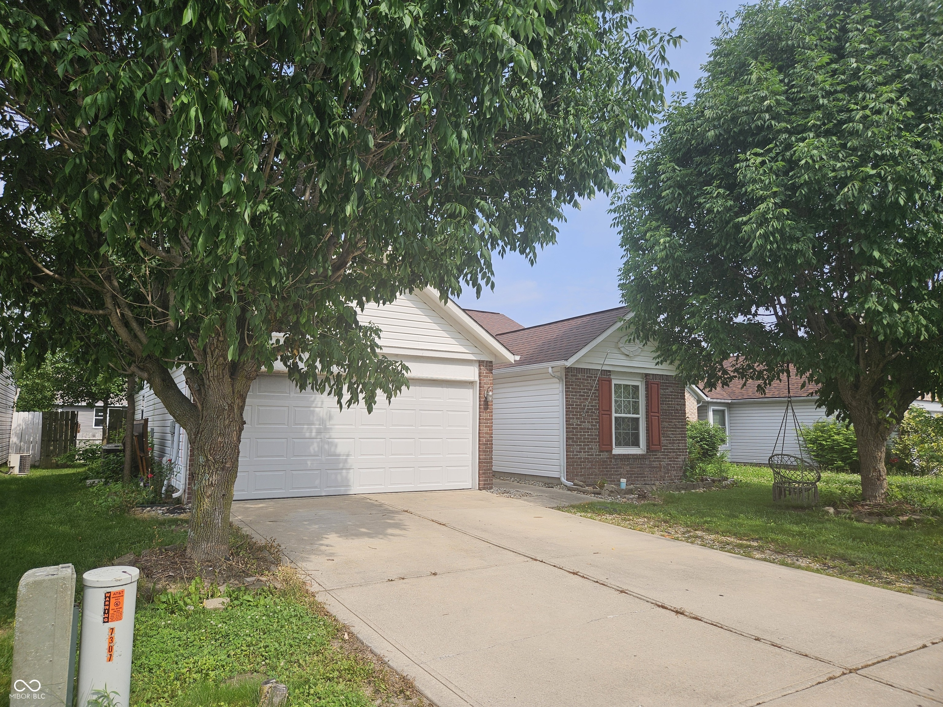 Property Photo:  7307 Barnwell Place  IN 46217 