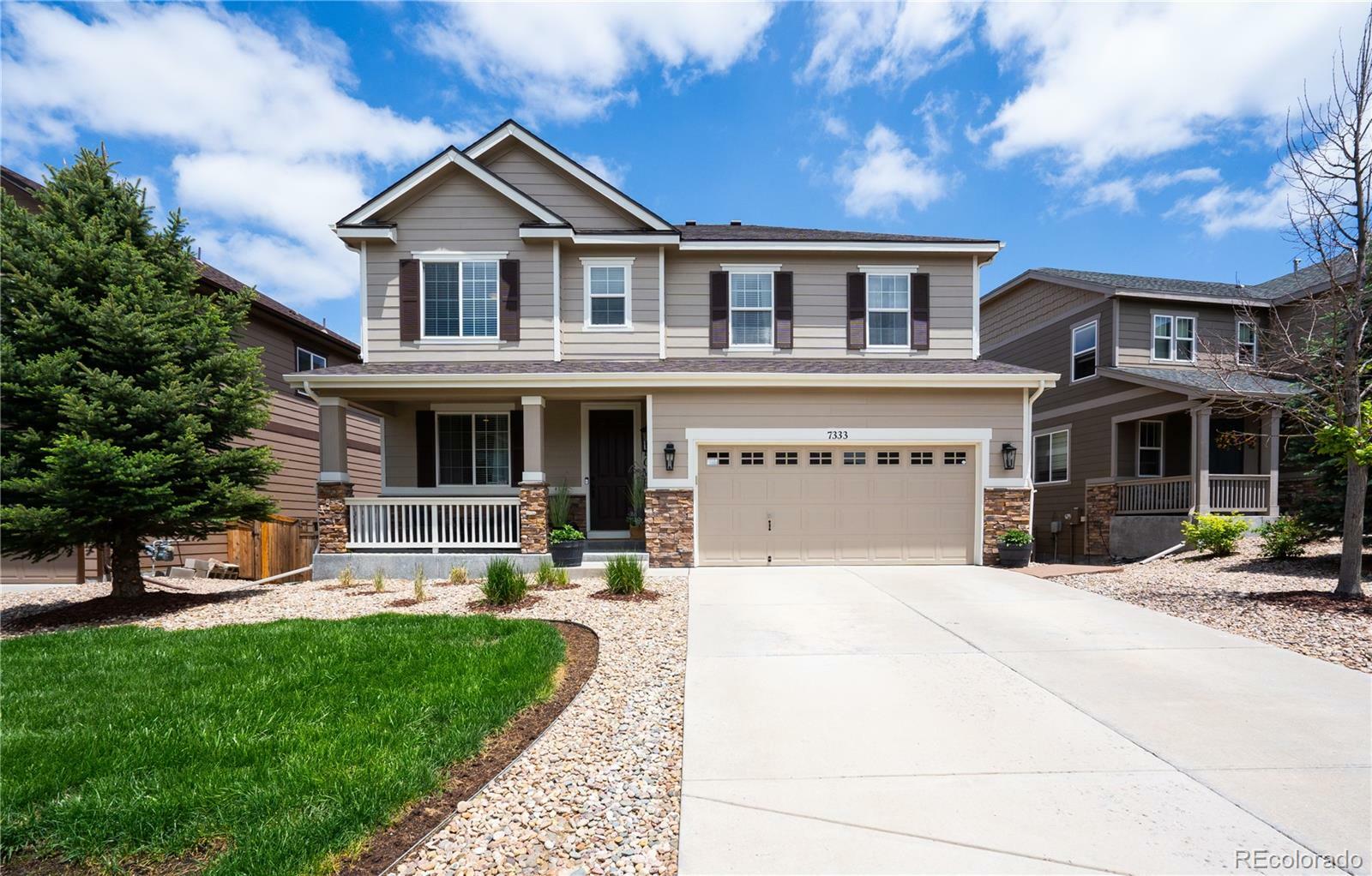 Property Photo: 7333 Blue Water Drive CO 80108
