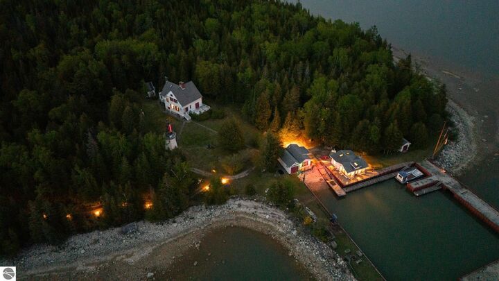 Property Photo:  21500 S Pipe Island  MI 49725 
