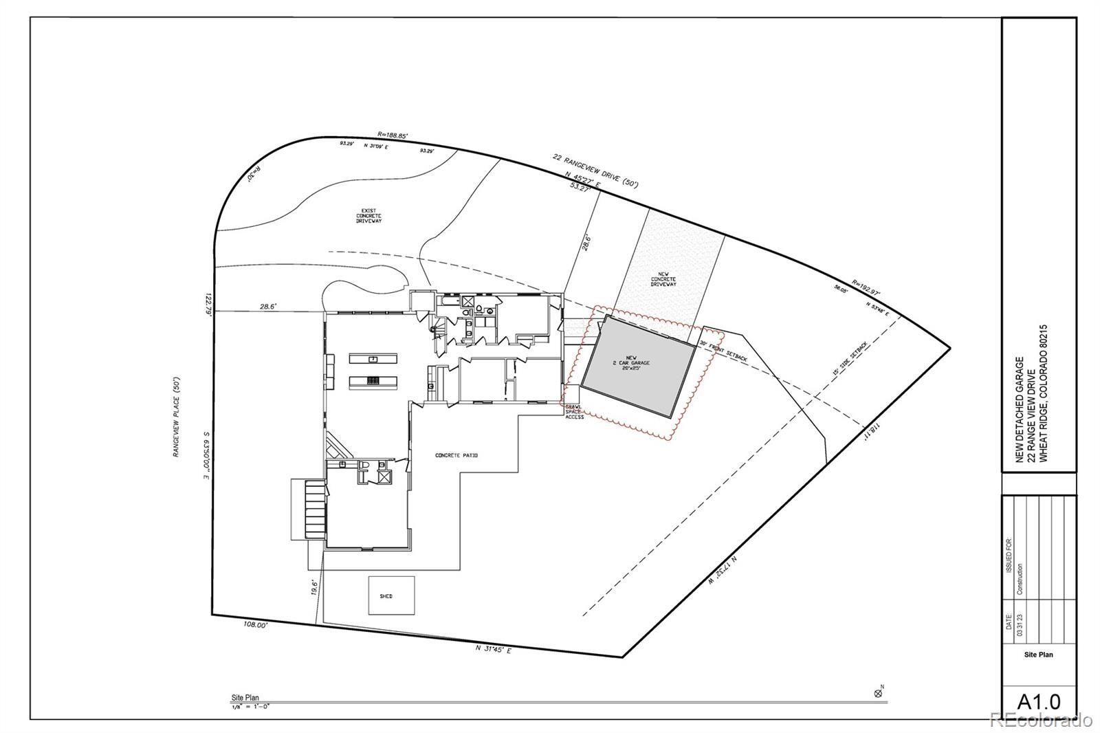 Property Photo: 22 Rangeview Drive CO 80215
