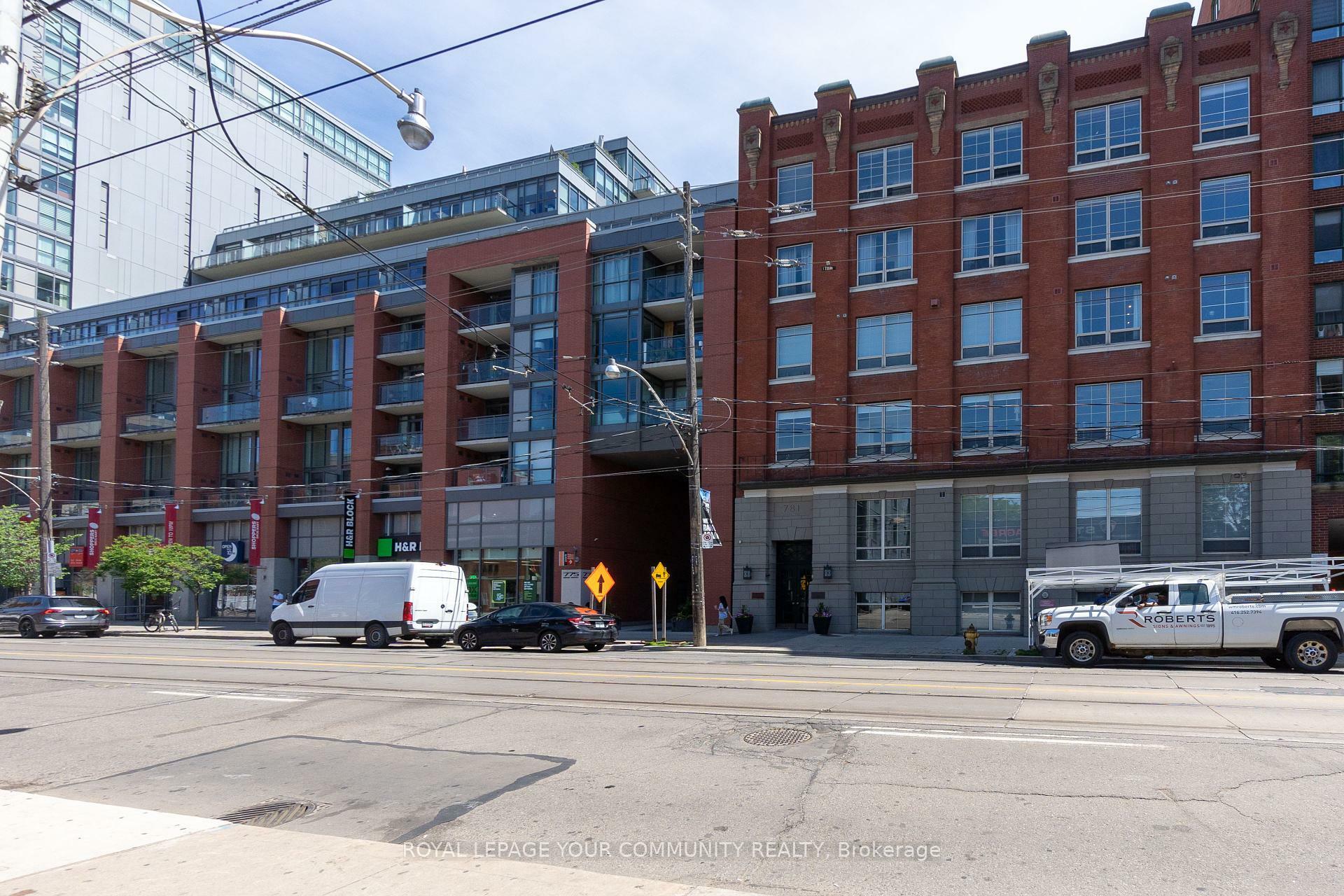 Property Photo: 775 King Street W 612 ON M5V 2K3