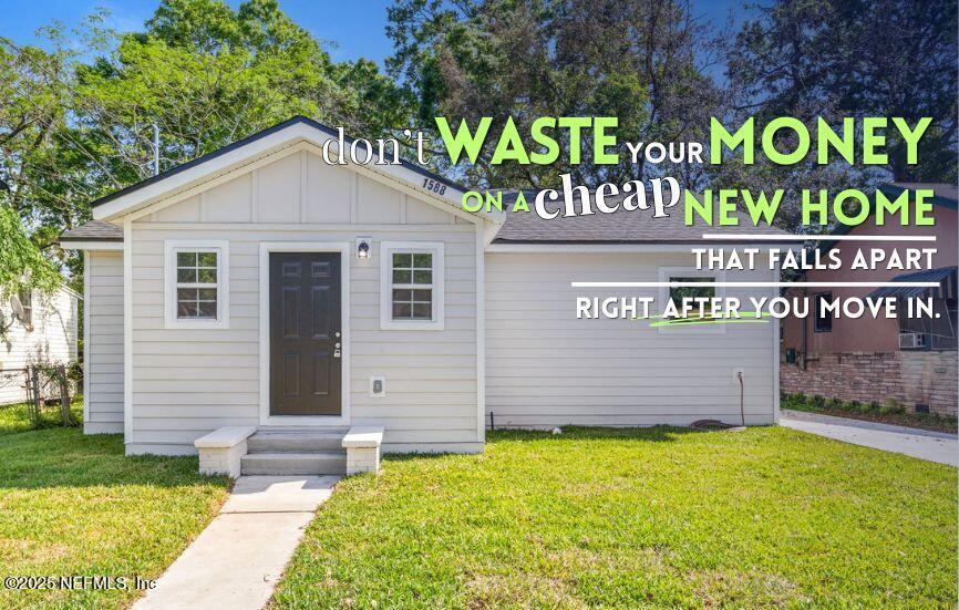 Property Photo: 1588 W 15th Street FL 32209