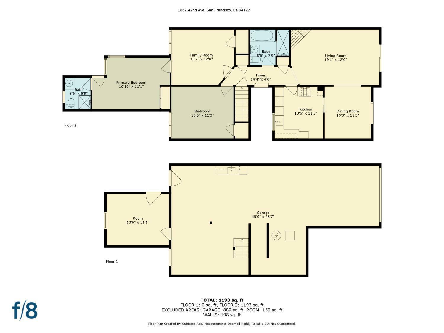 Property Photo: 1862 42nd Avenue CA 94122