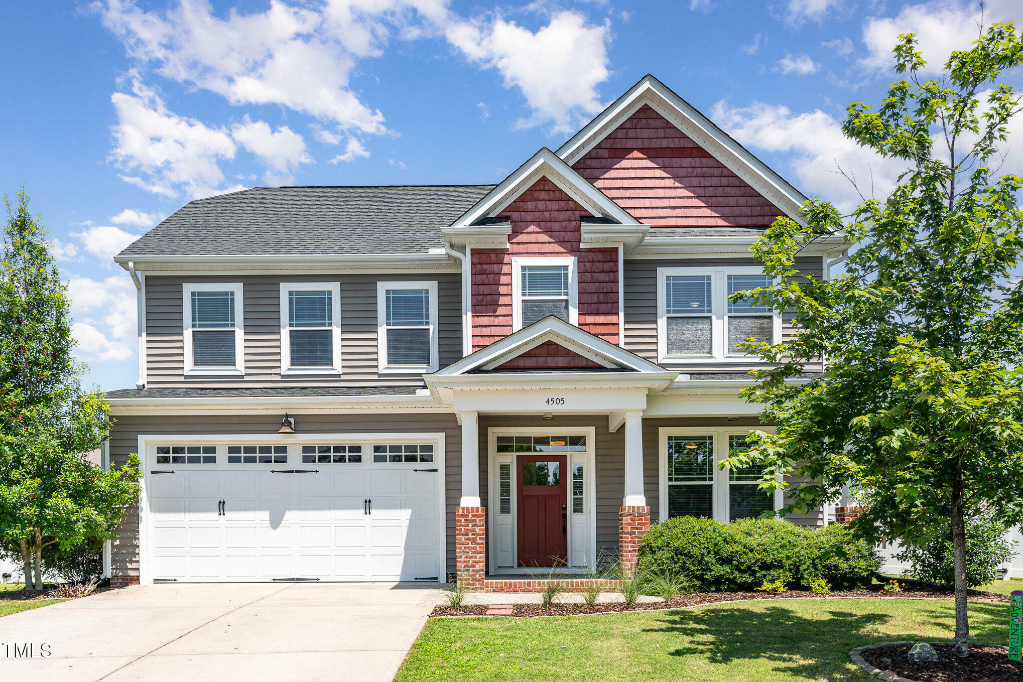 Property Photo: 4505 Wingate Song Court NC 27545
