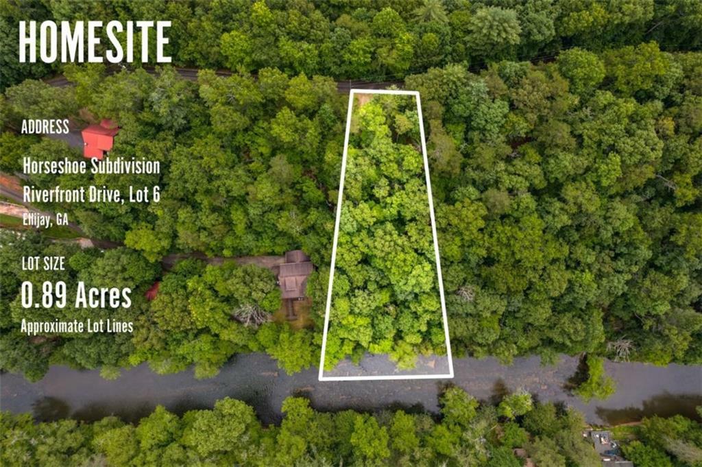 Property Photo: Lot 6 Riverfront Drive GA 30536