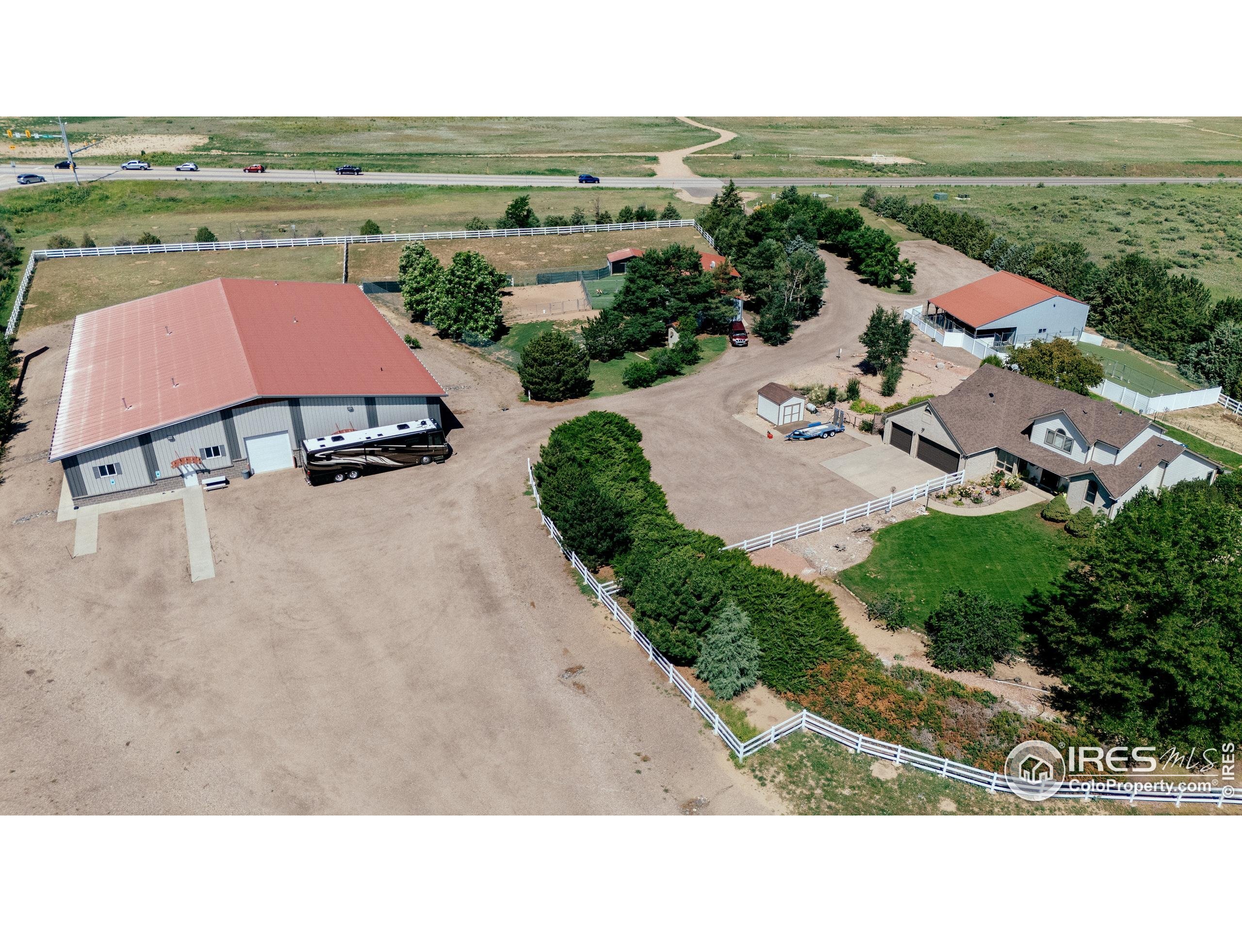 Property Photo: 28464 Highway 257 CO 80634