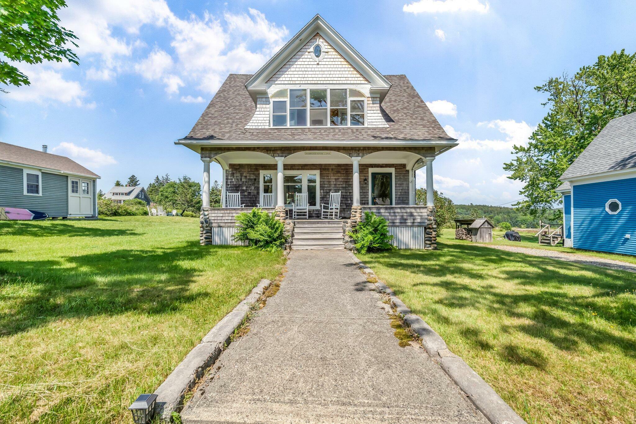 Property Photo: 12 Steamboat Hill Road ME 04685