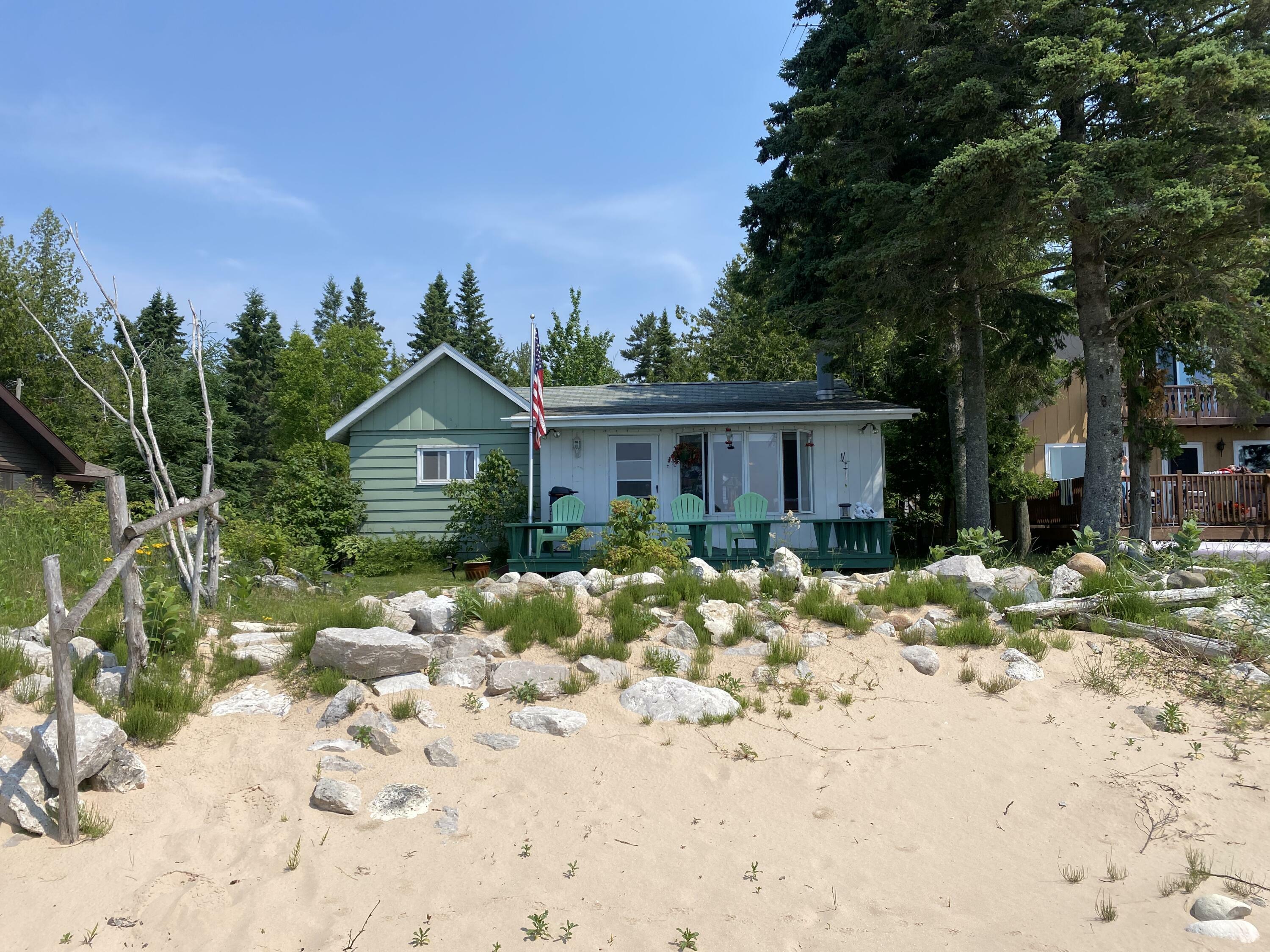 Property Photo: 12303 W West Beach Rd MI 49762