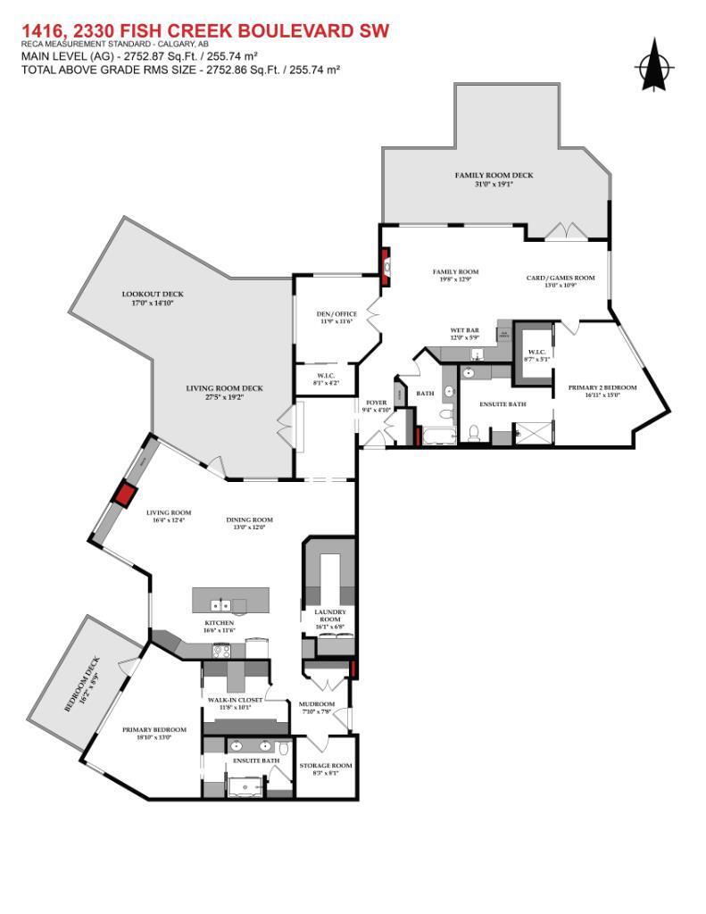 Property Photo: 2330 Fish Creek Boulevard SW 1416 AB T2Y 0L1