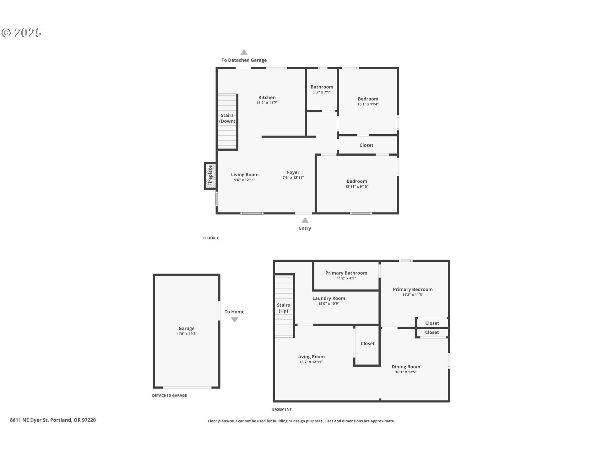 Property Photo: 8611 NE Dyer St OR 97220