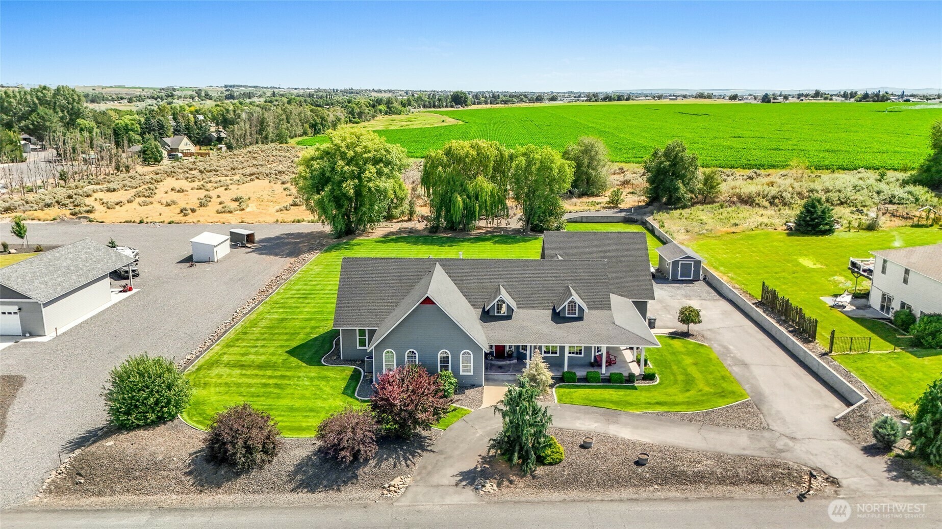 Property Photo: 10391 Road 5.6 NE WA 98837