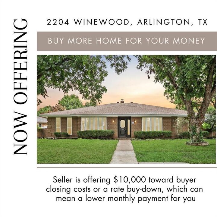 Property Photo:  2204 Winewood Lane  TX 76013