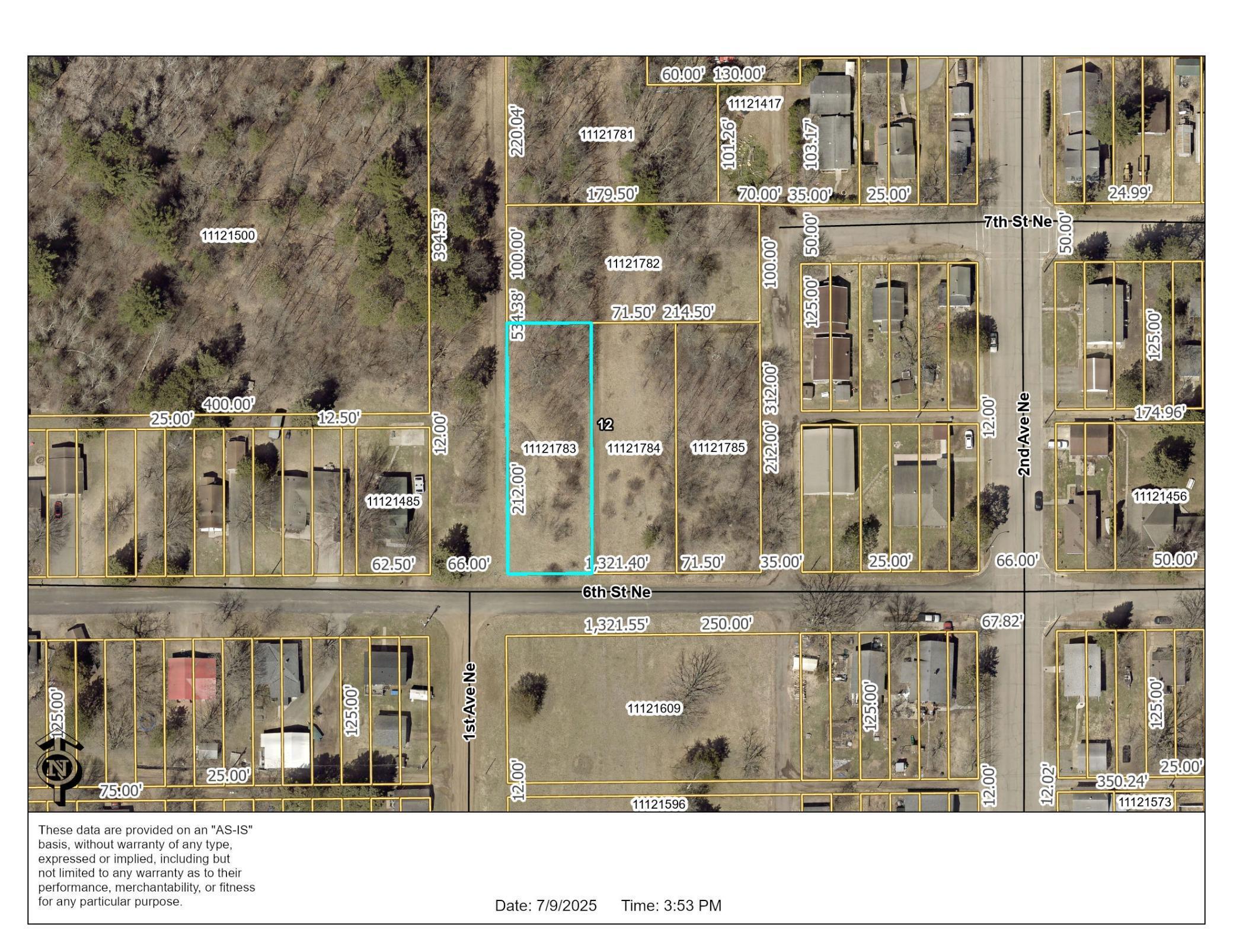 Property Photo: 111 6th Street NE MN 56441