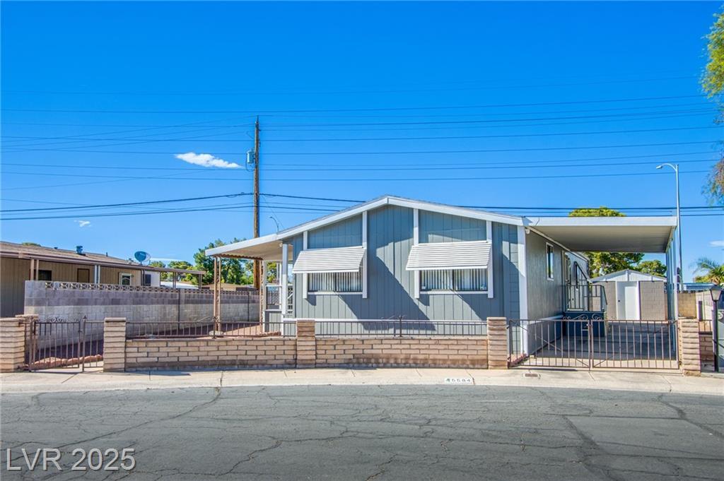 Property Photo:  5584 Aldama Road  NV 89122 