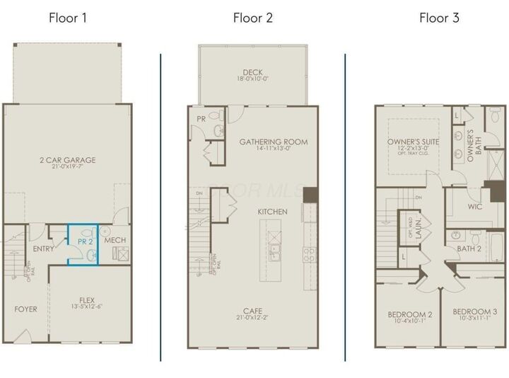 Property Photo:  327 Pinnate Lane  OH 43082 